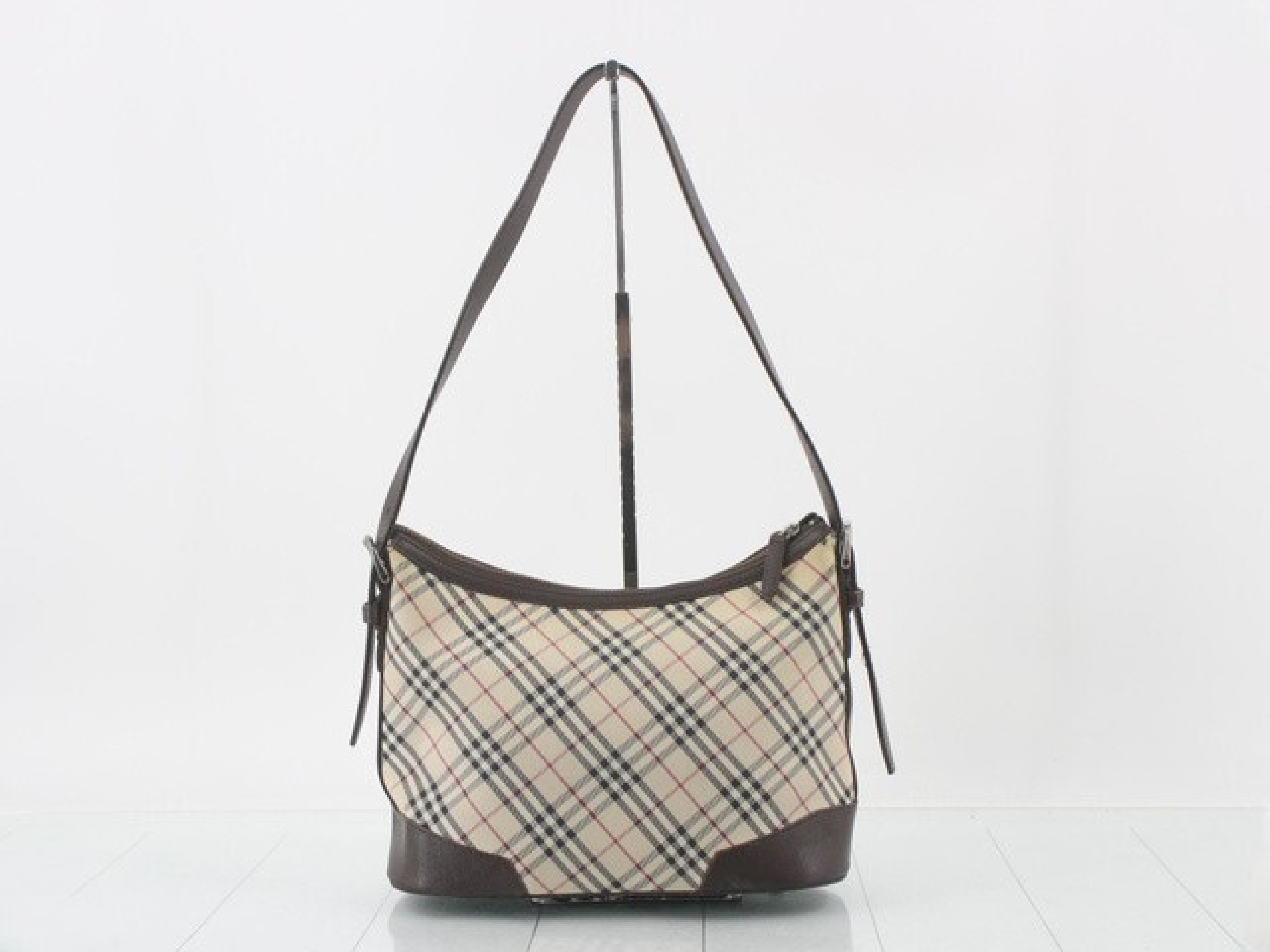 Check Pattern One-Shoulder Bag — view 2