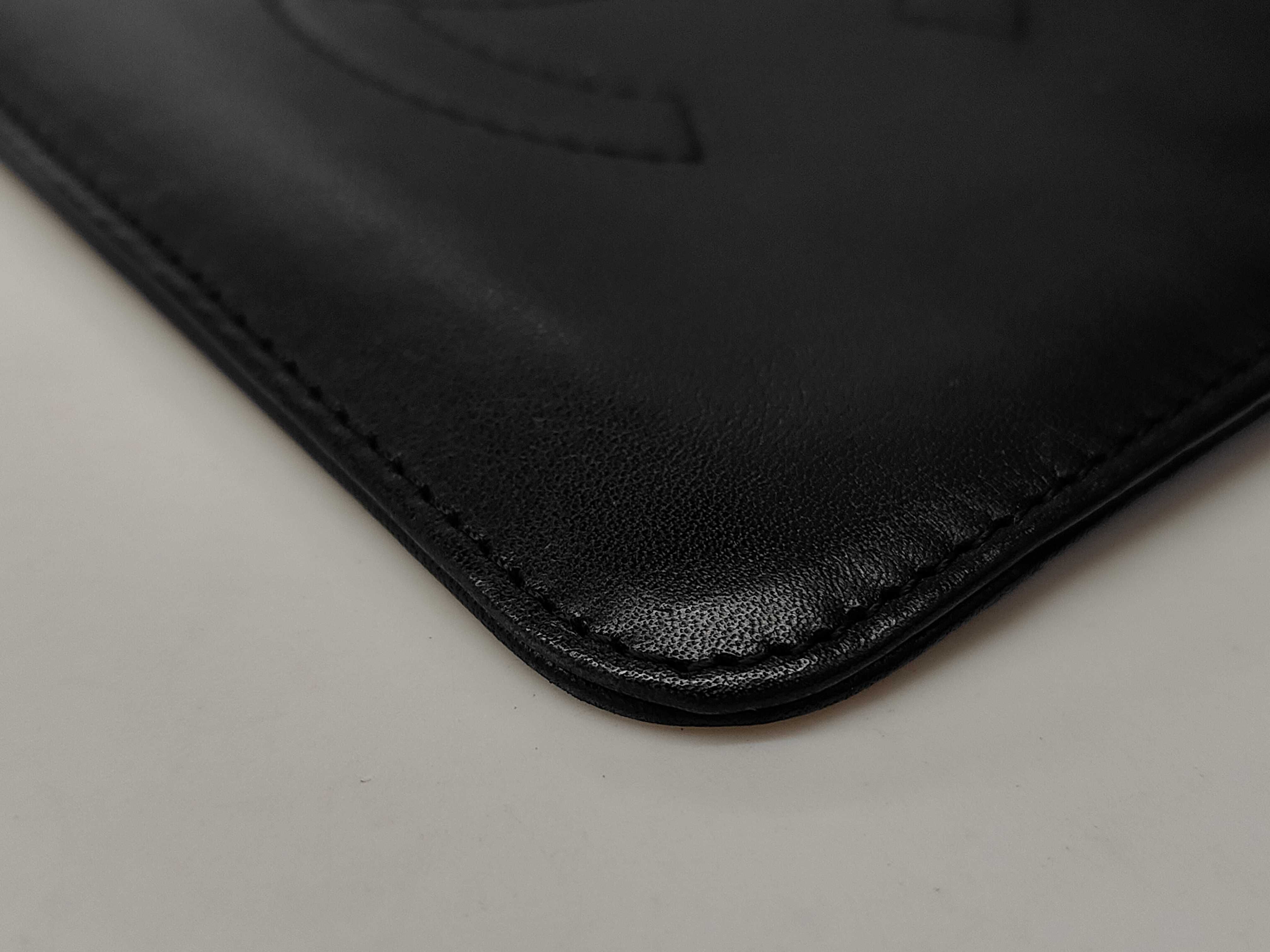 Coco Mark Coin Purse Pouch, Black, Series 8 — view 3