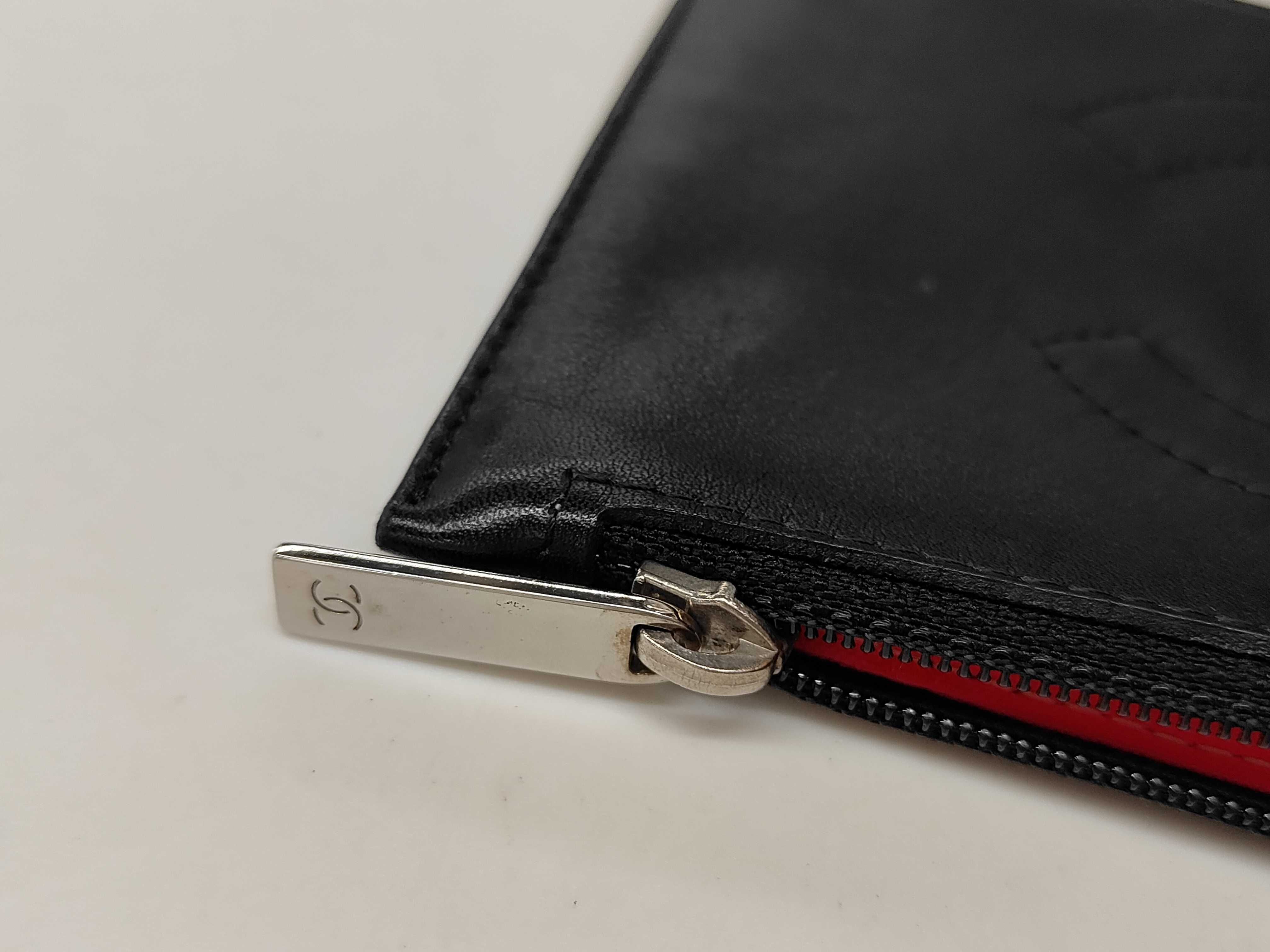 Coco Mark Coin Purse Pouch, Black, Series 8 — view 7