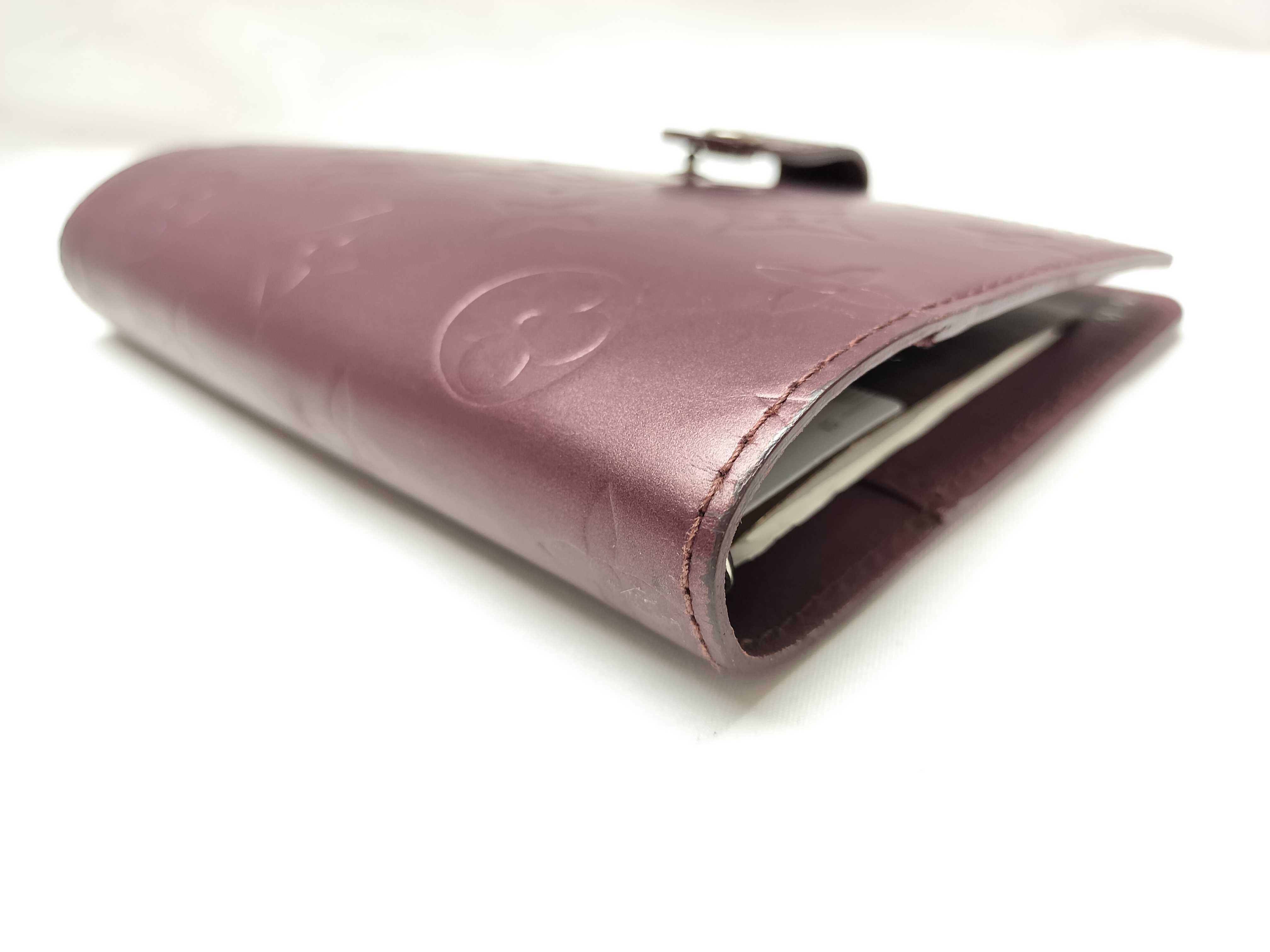Monogram Matte Agenda Notebook Cover — view 3