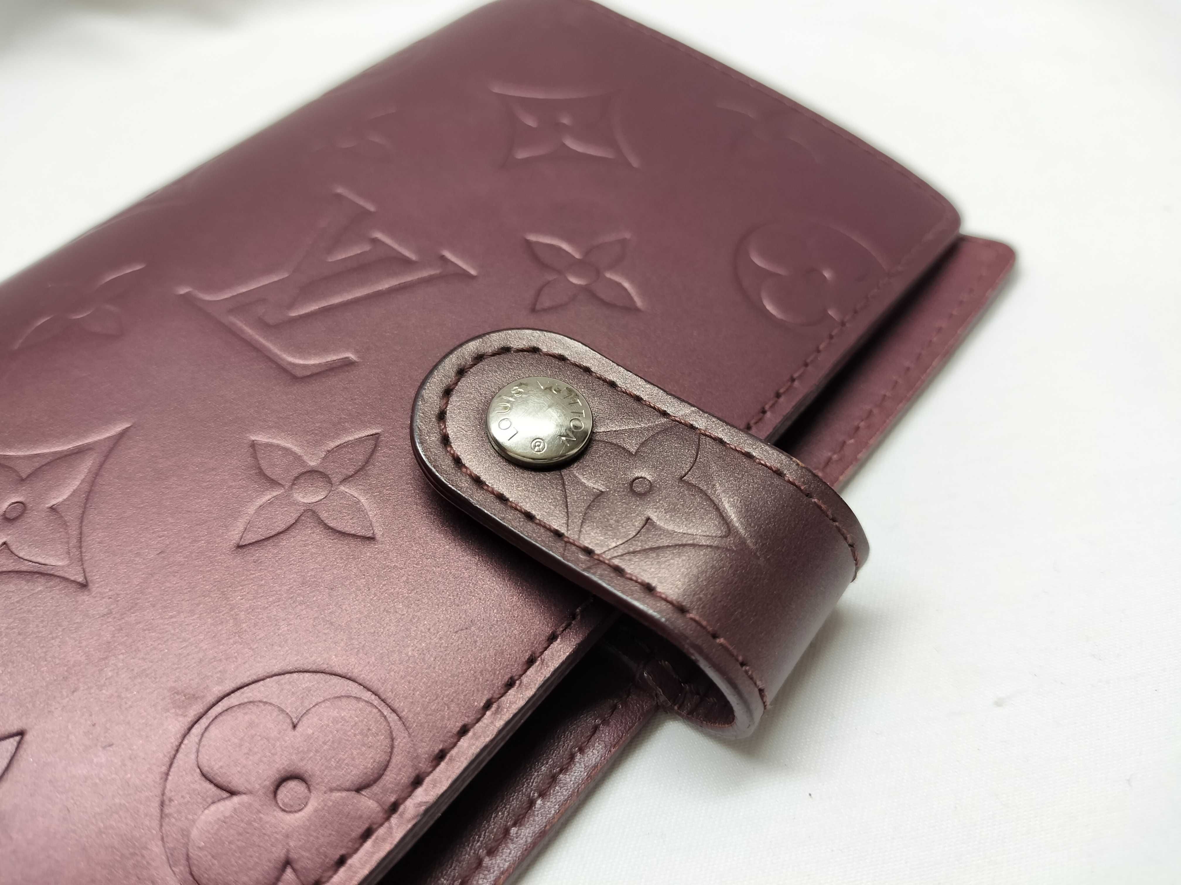 Monogram Matte Agenda Notebook Cover — view 6