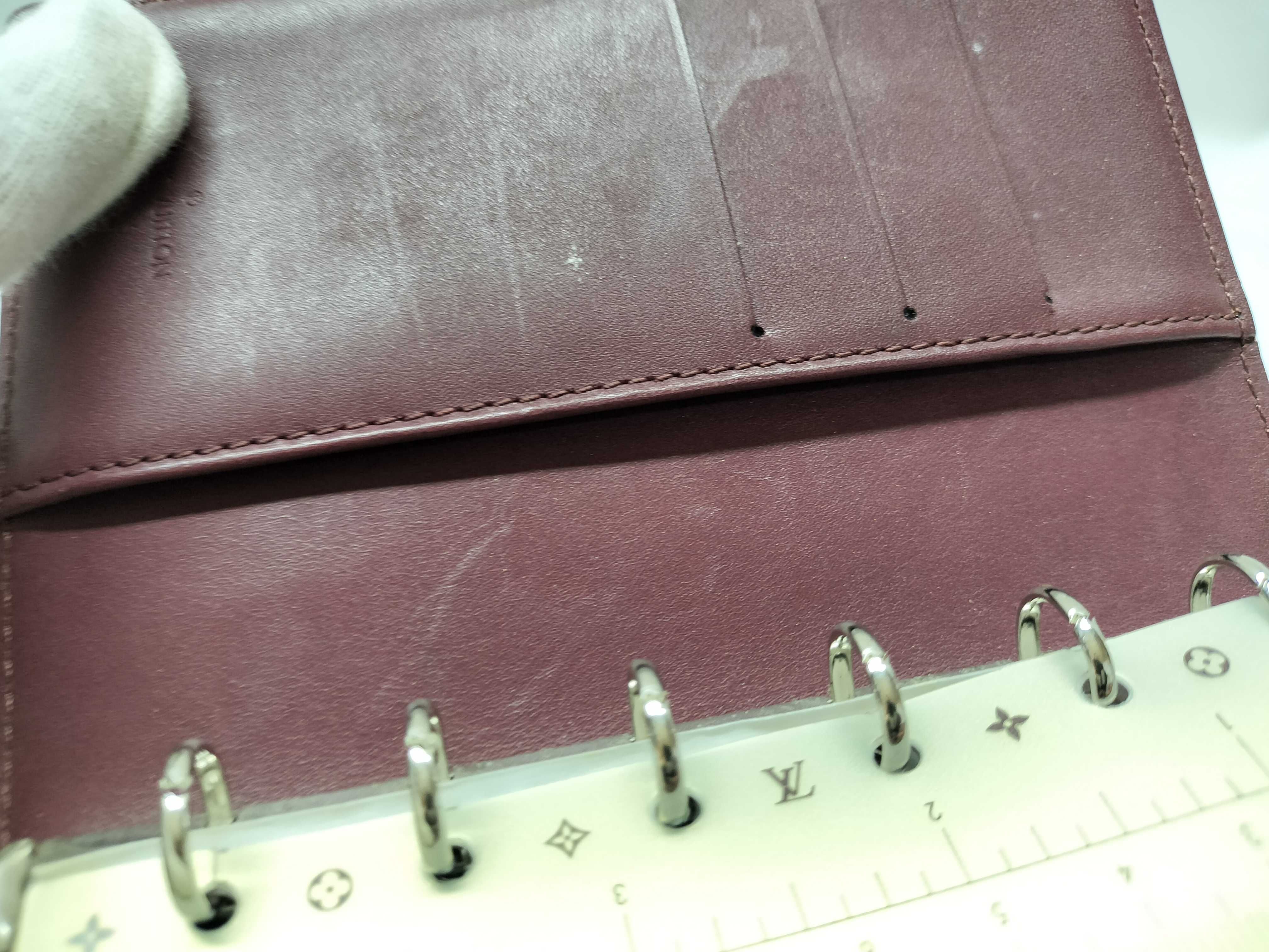 Monogram Matte Agenda Notebook Cover — view 10