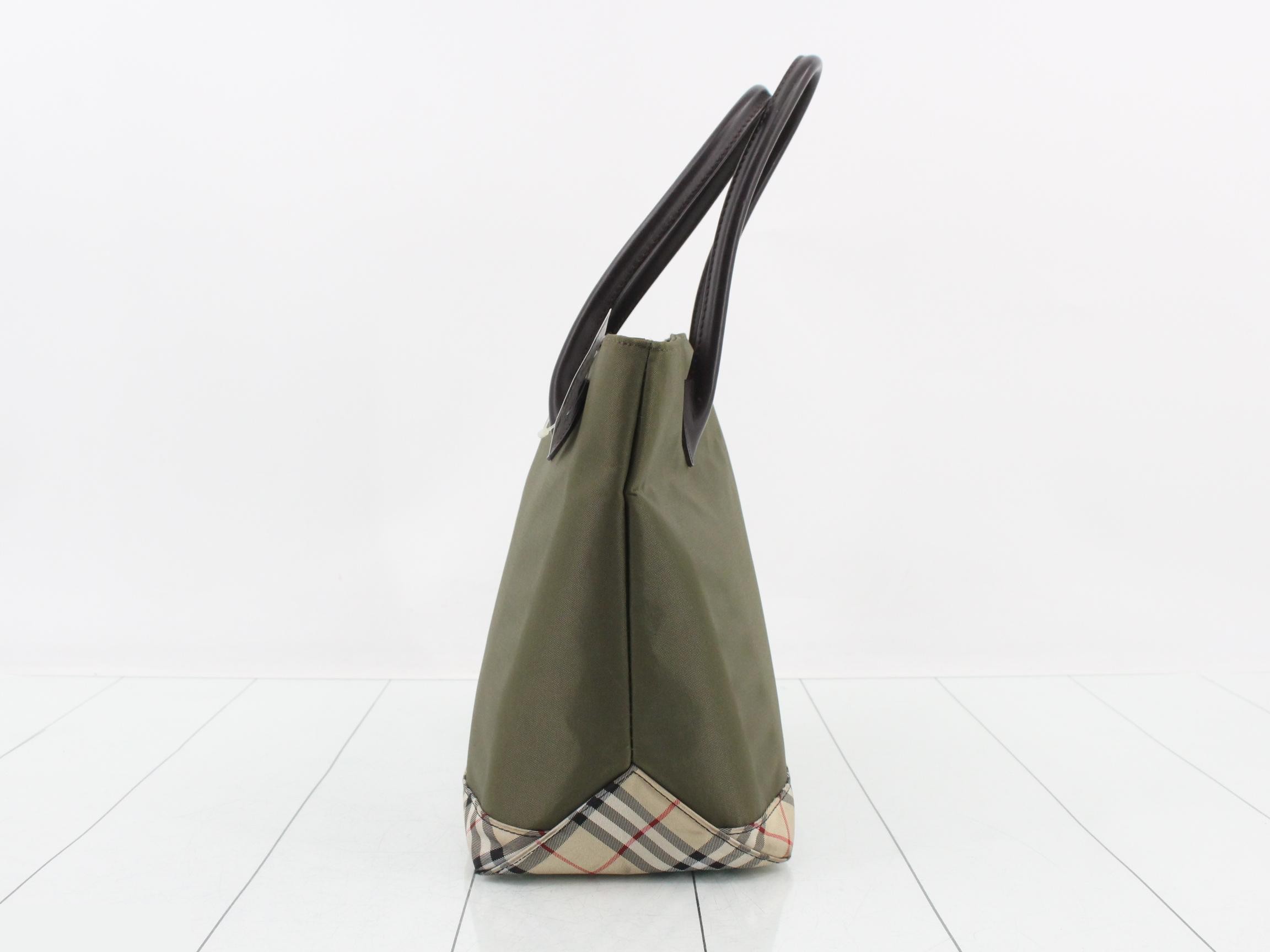 Nylon, khaki x Nova check, W28 H24 D14 — view 4