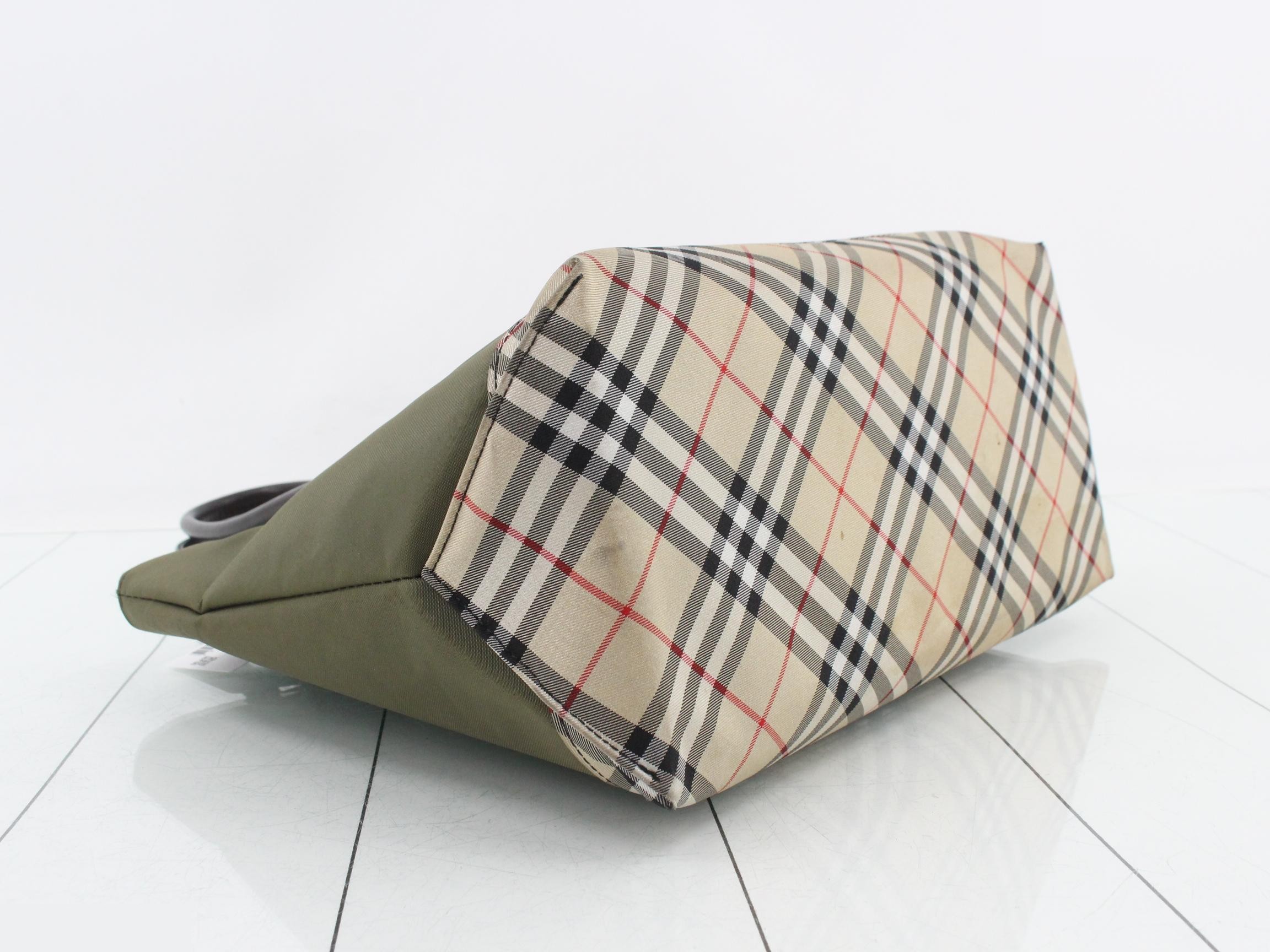 Nylon, khaki x Nova check, W28 H24 D14 — view 5