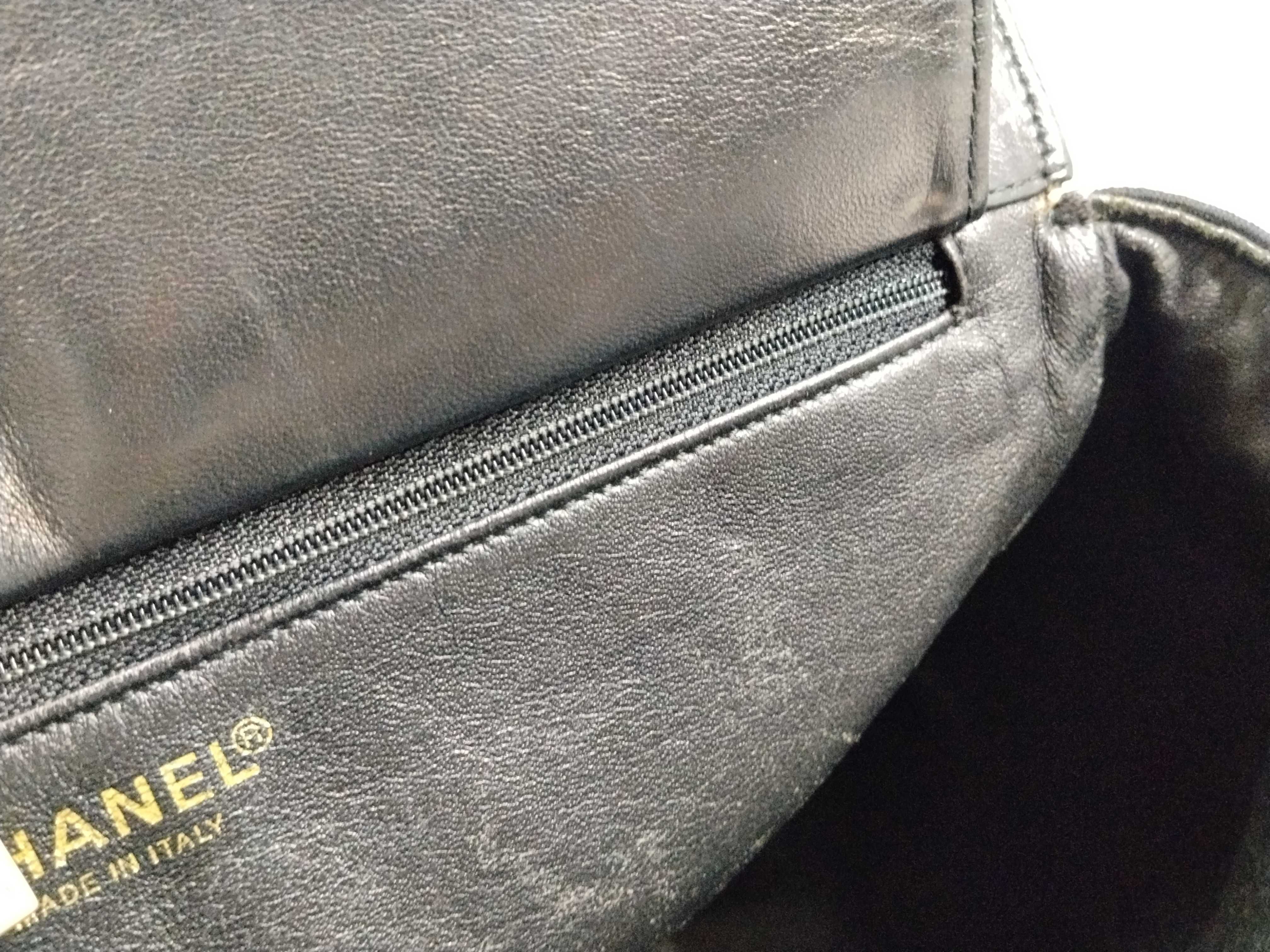 Chocolate Bar Chain Tote Bag, Cotton, Black Tote Bag — view 13