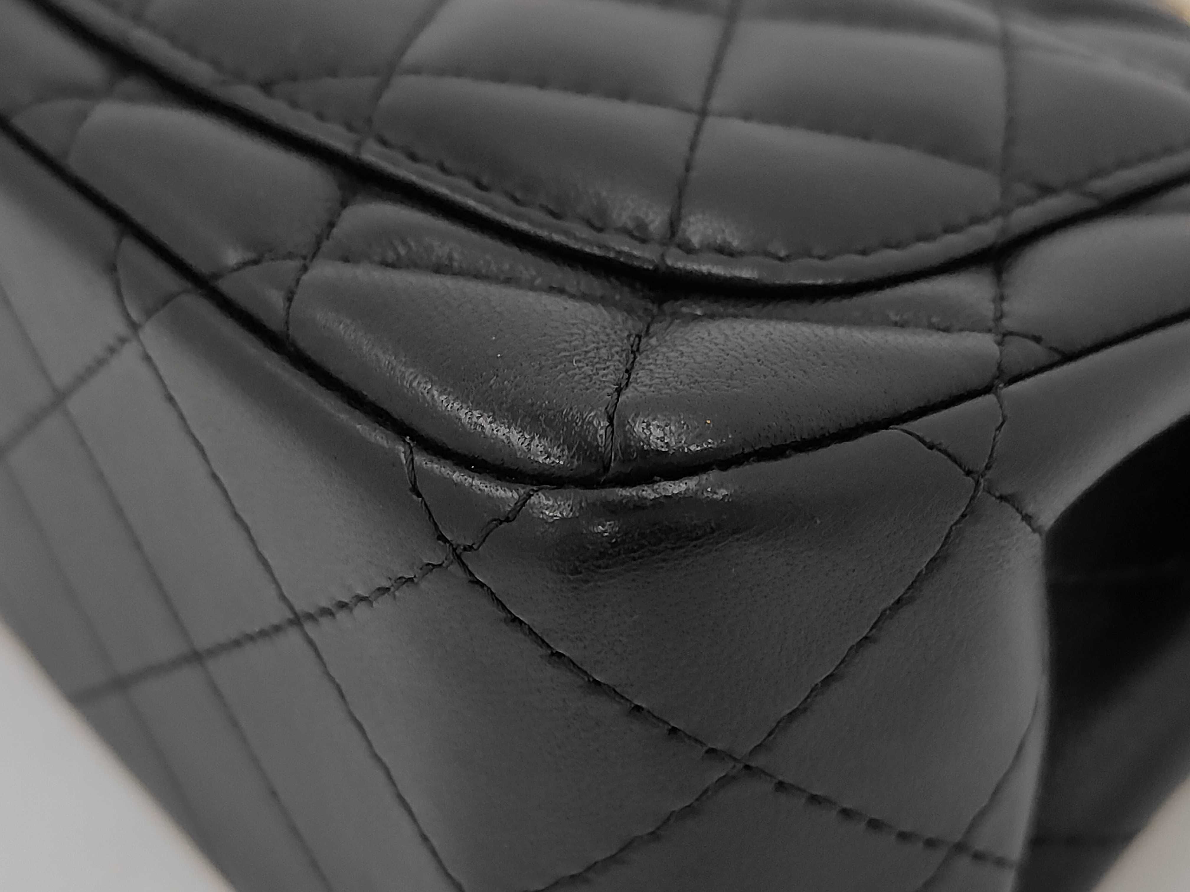 Mini Mat Plate Lambskin Shoulder Bag — view 7