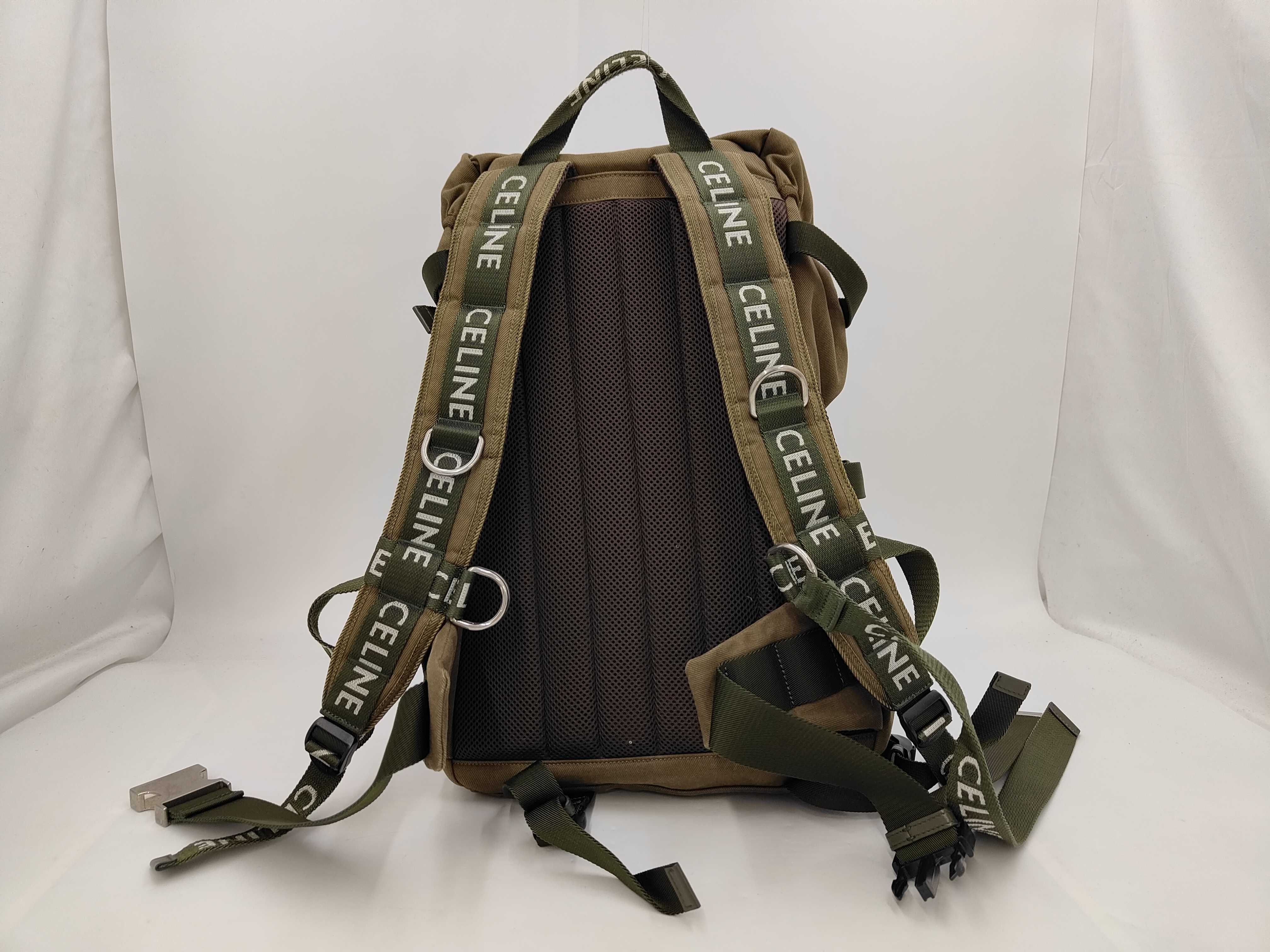 Cotton Gabardine Backpack Rucksack — view 2