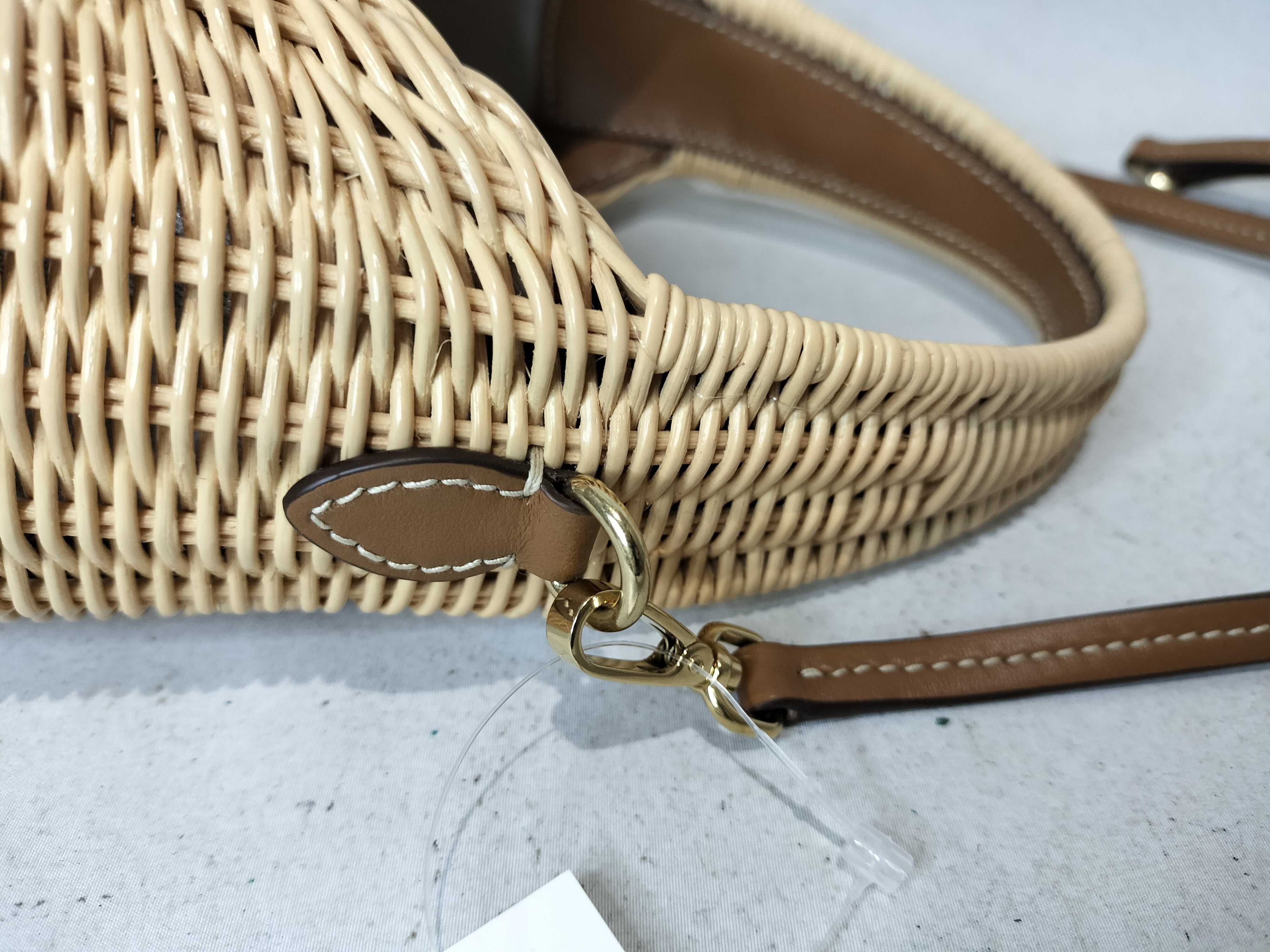 Wonder Wicker Basket Bag Shoulder Bag — view 6