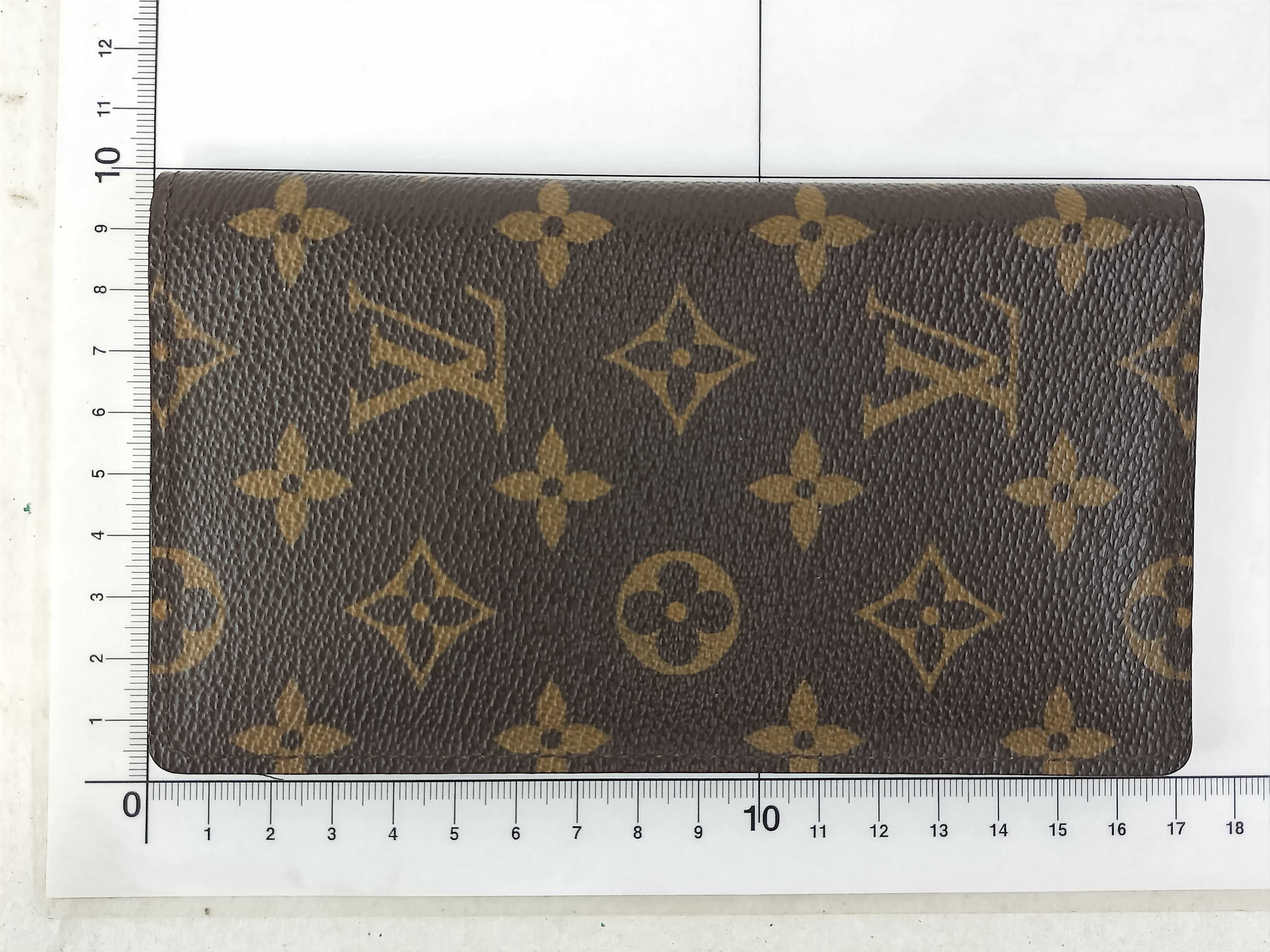 Monogram R20503 Agenda Pouch Billfold with Name Engraving and Notebook Cover — view 2