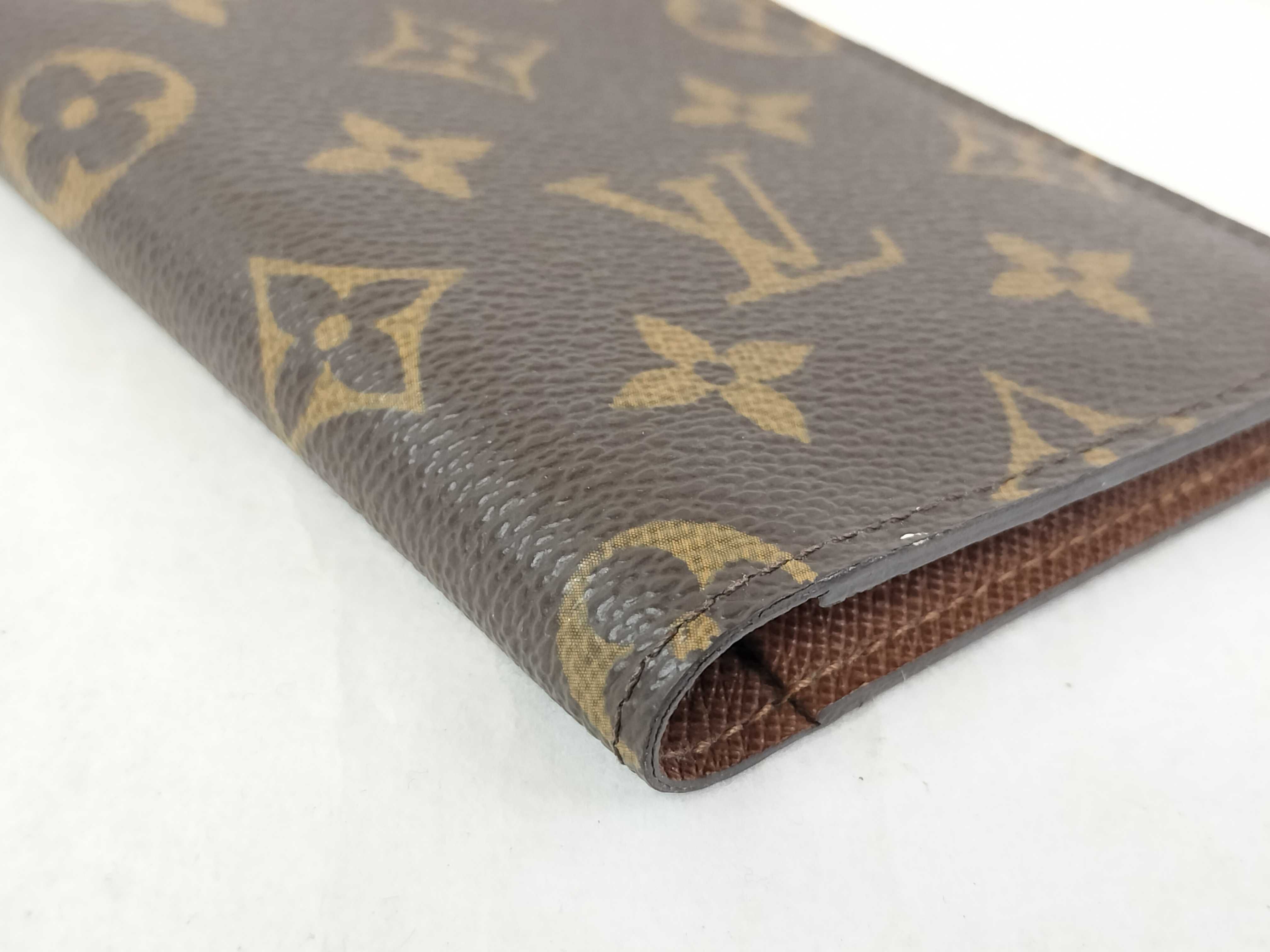 Monogram R20503 Agenda Pouch Billfold with Name Engraving and Notebook Cover — view 3