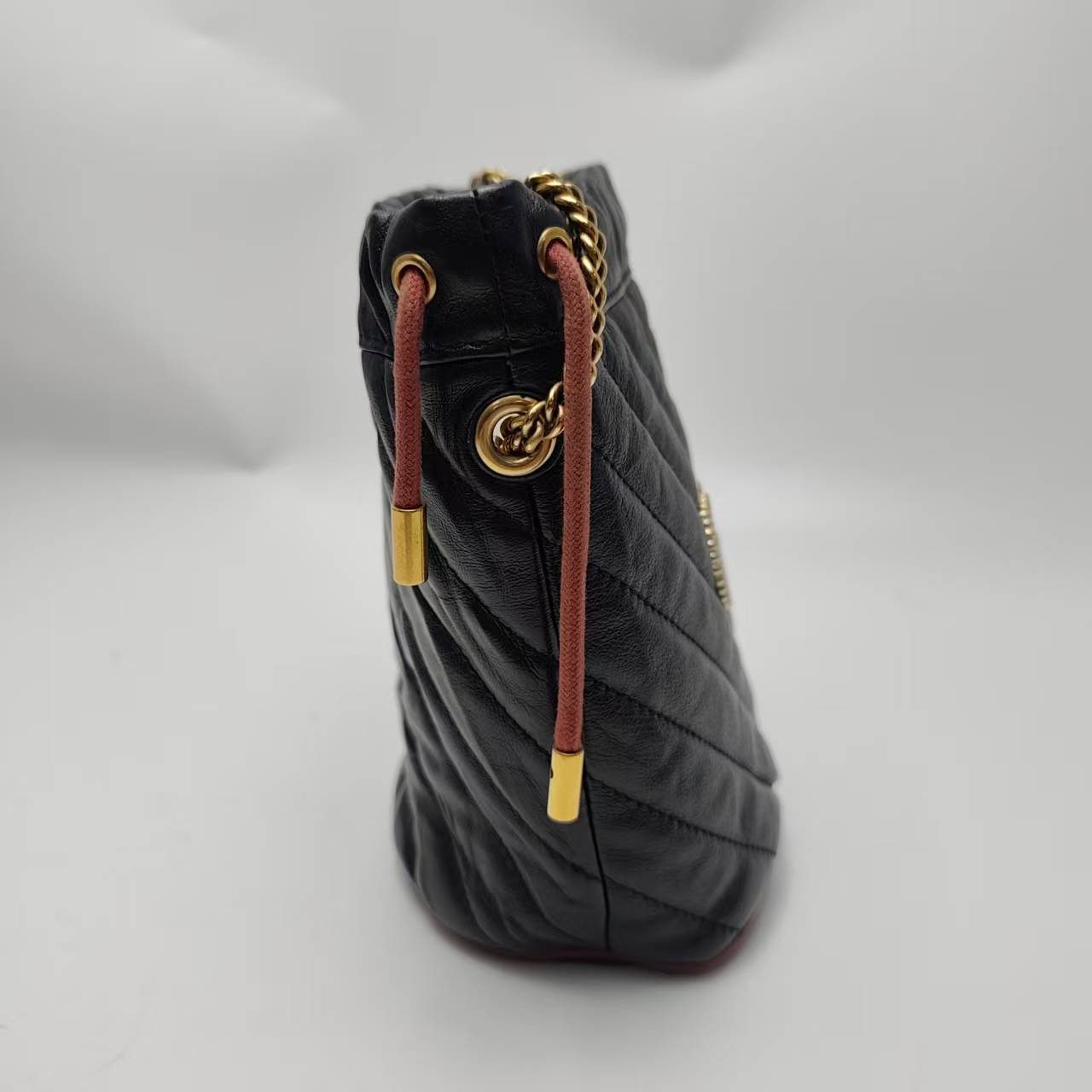 【*Shipped from: China*】GUCCI GG Marmont Leather Shoulder Bag 573817 — view 4