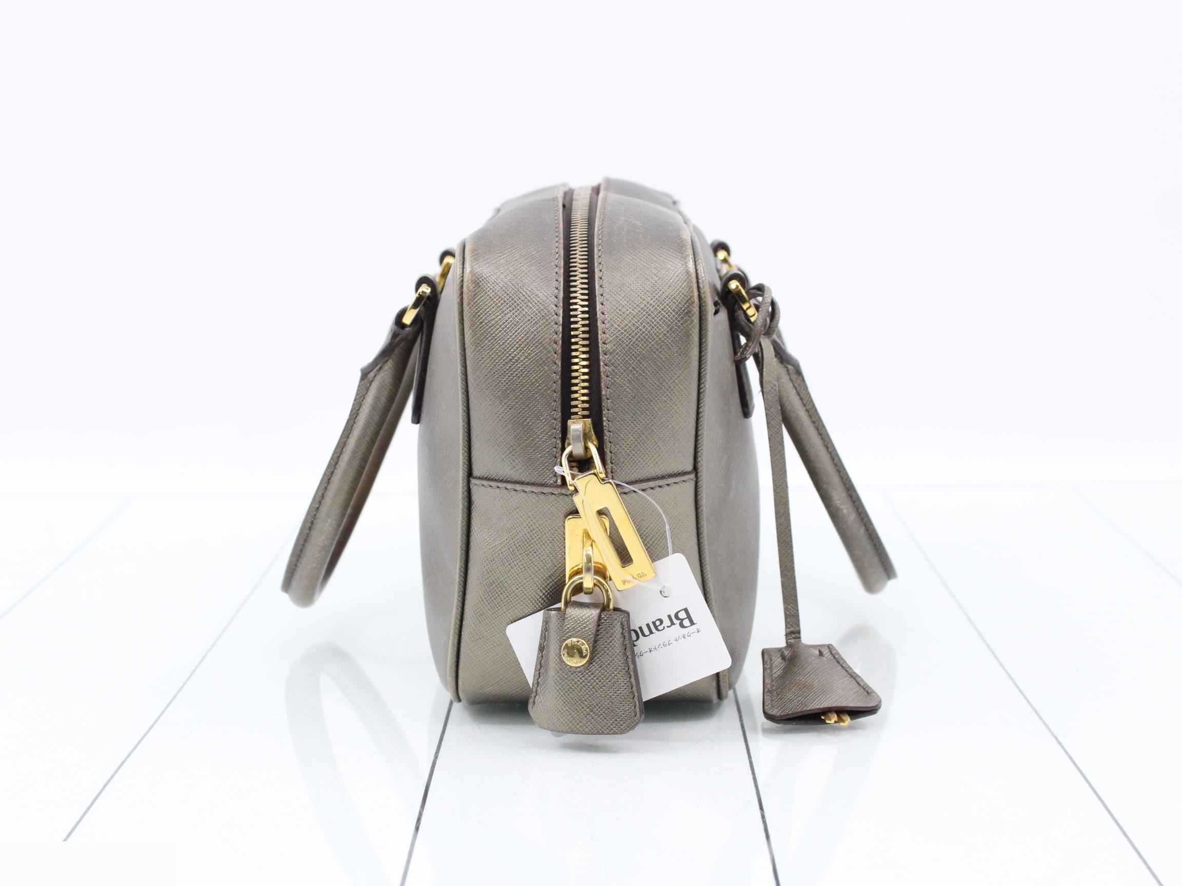 Saffiano leather handbag — view 4