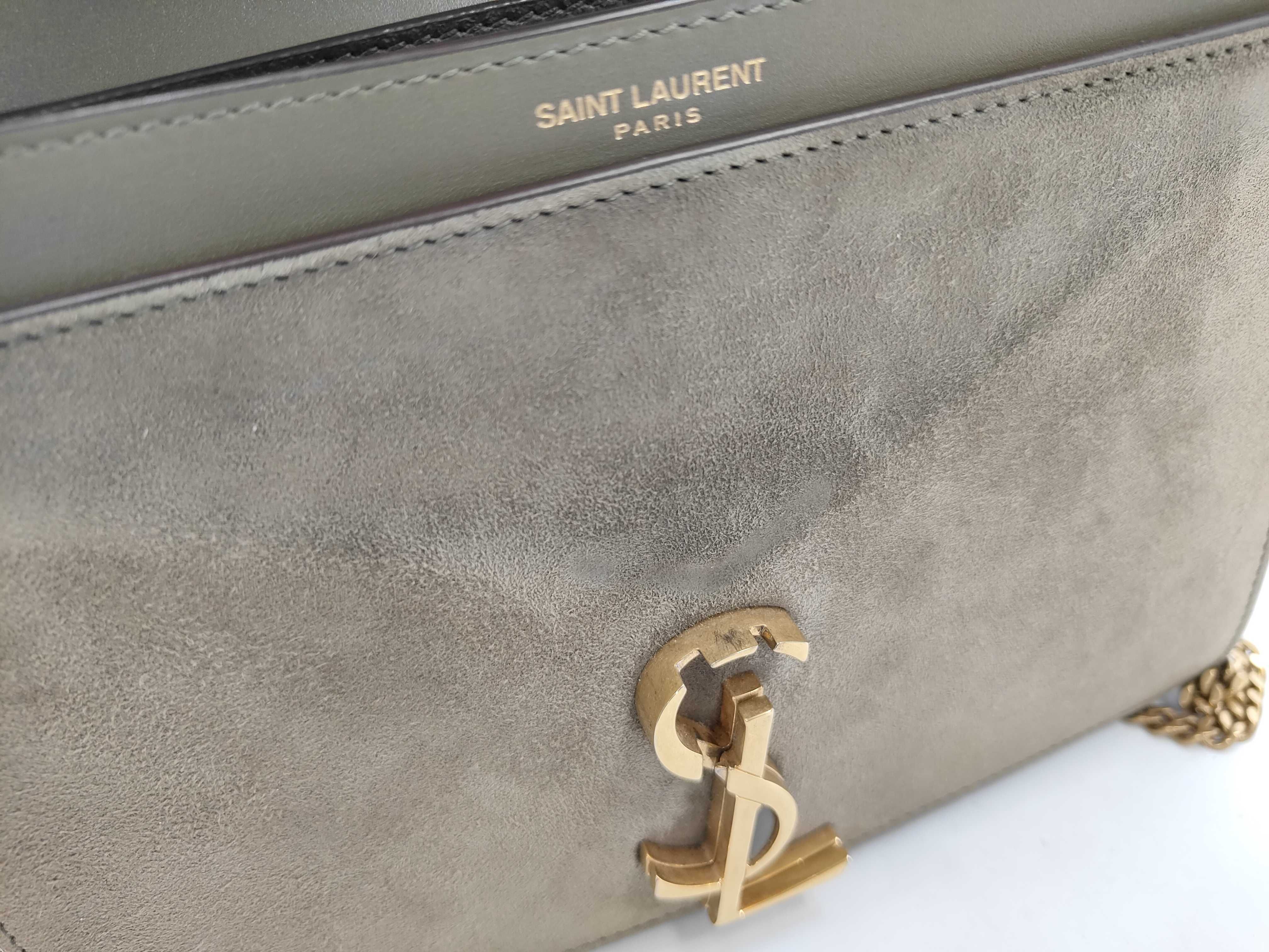 Cassandra Grey Chain Shoulder Bag — view 15
