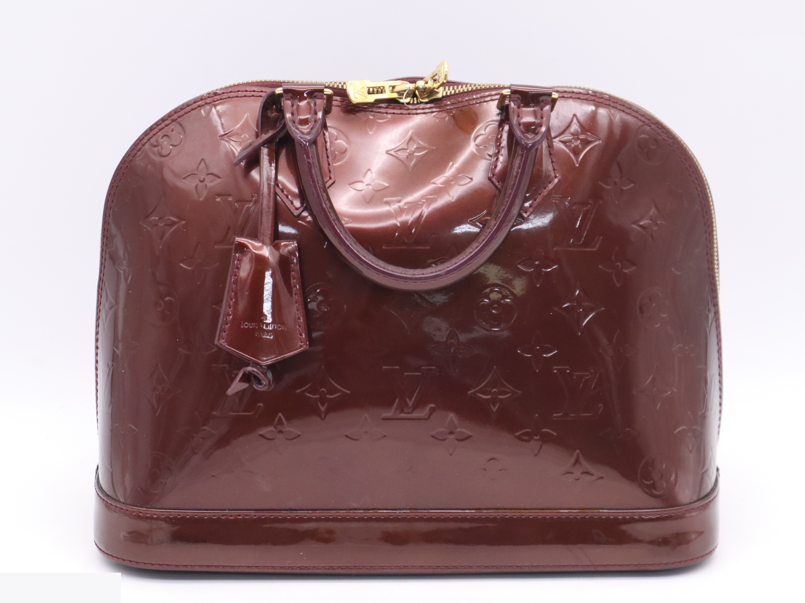 Alma PM Rouge Fauviste with Clochette — view 2