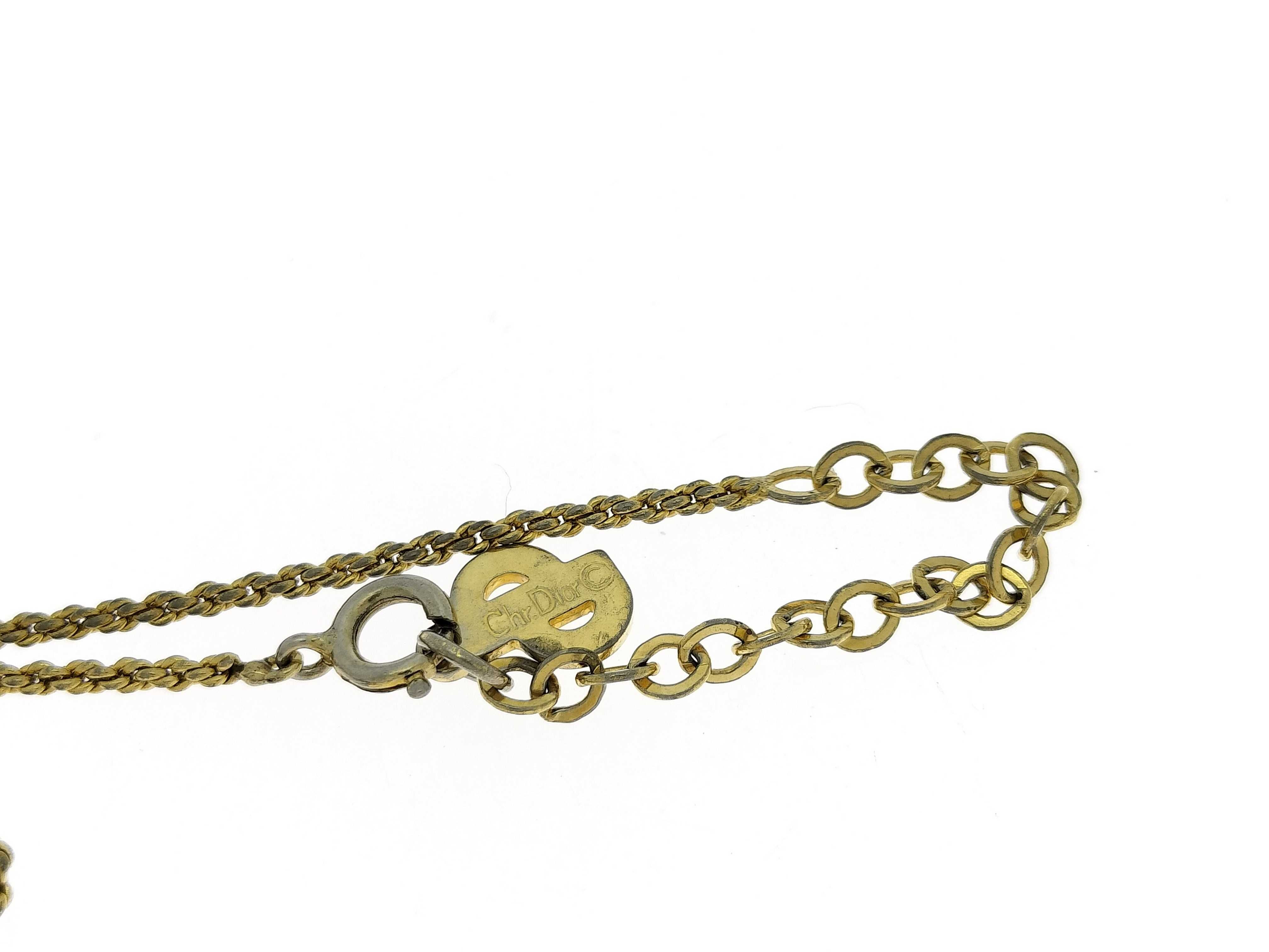 necklace, ribbon, pearl, rhinestone necklace — view 4