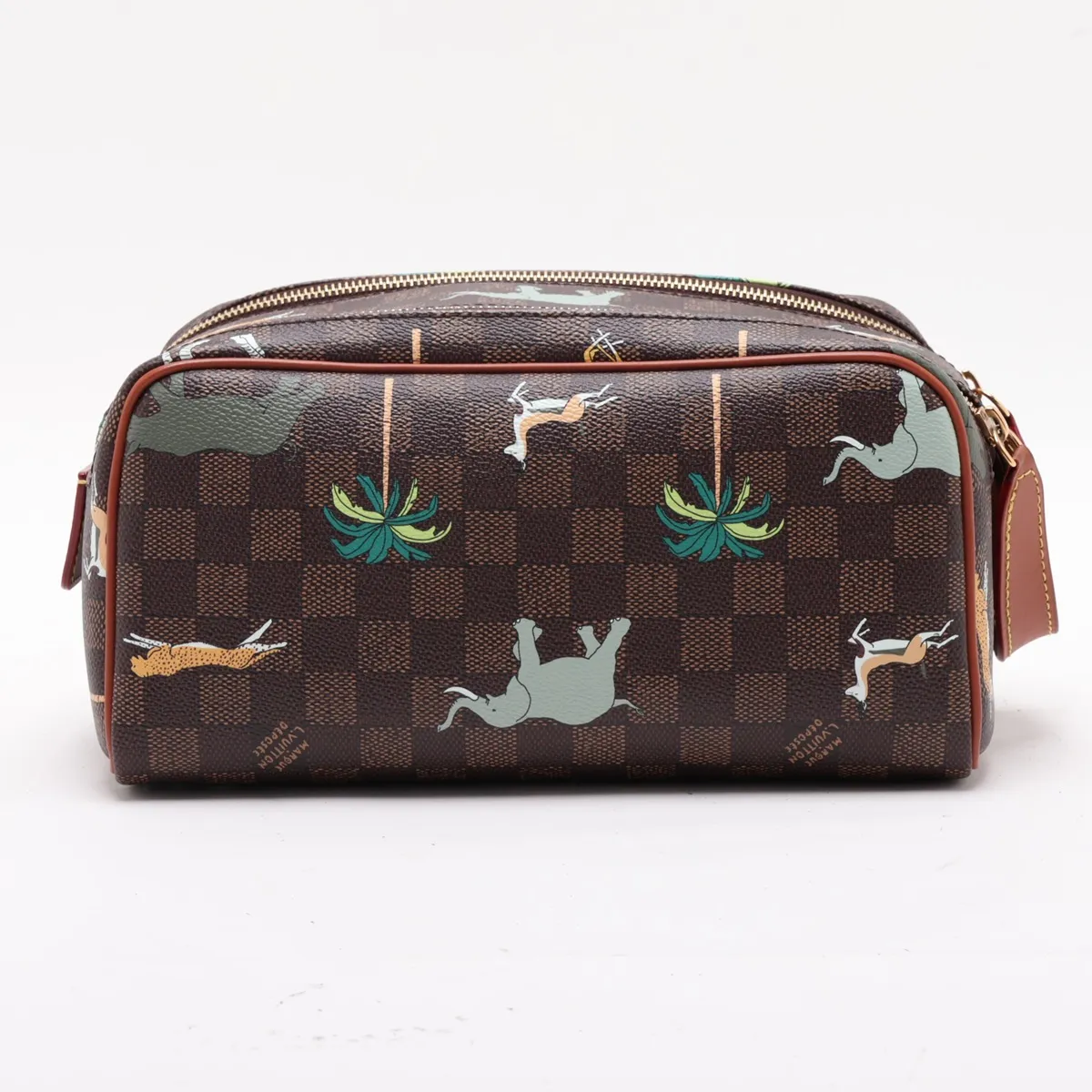 Damier Dopp Kit N40889 Brown (RFID detected) — view 2