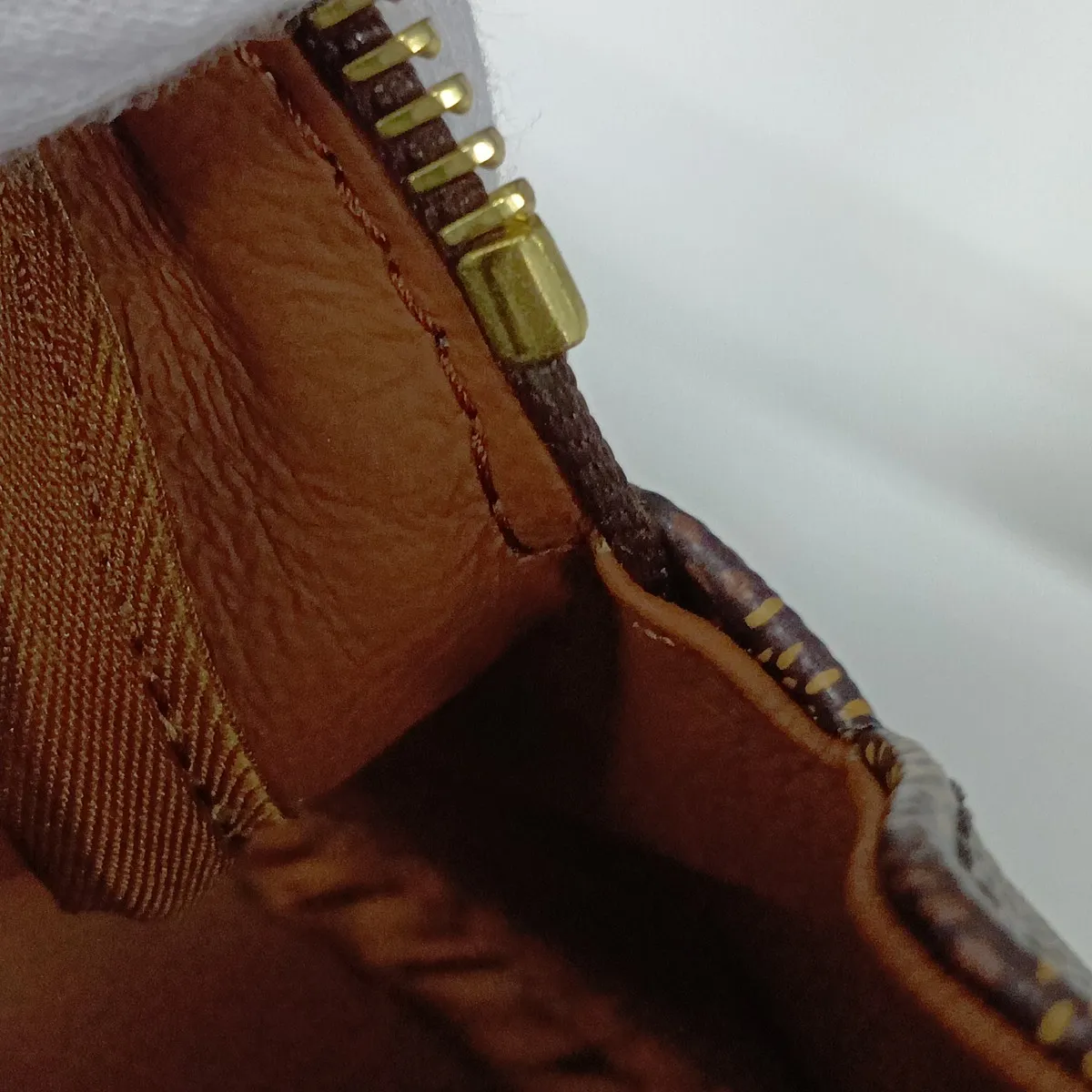 Damier Dopp Kit N40889 Brown (RFID detected) — view 11