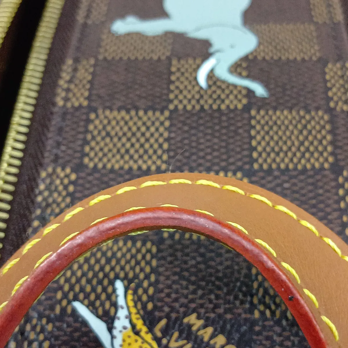 Damier Dopp Kit N40889 Brown (RFID detected) — view 13