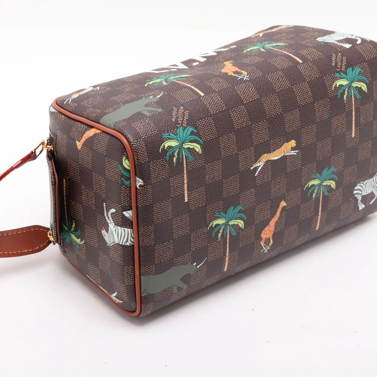 Damier Dopp Kit N40889 Brown (RFID detected) — view 4
