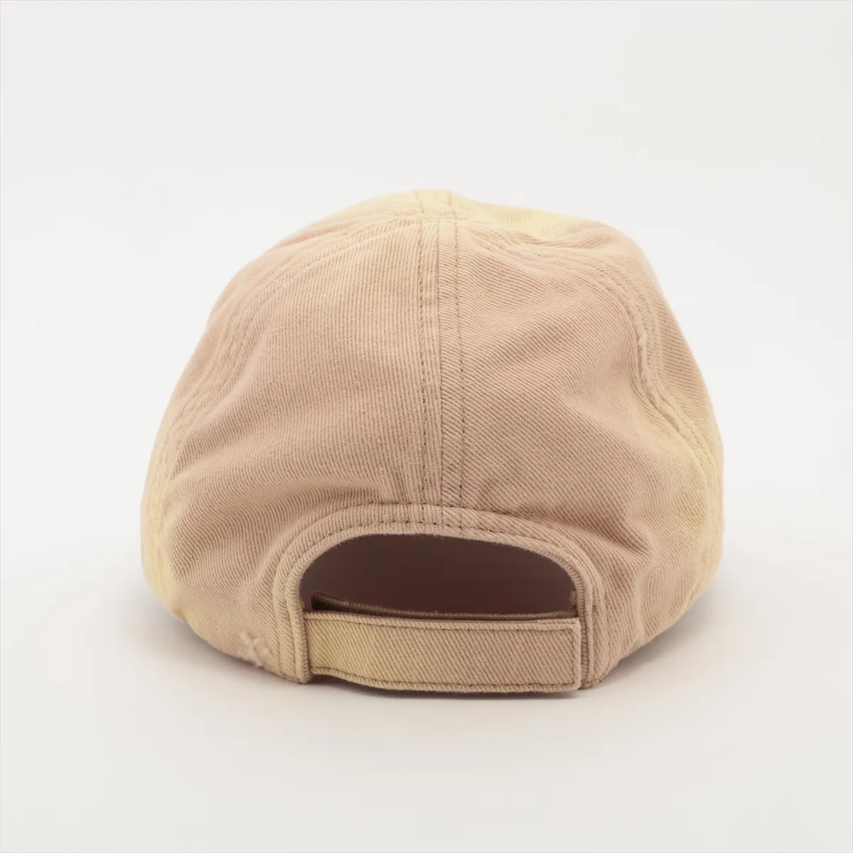 5HC274 Logo Cap, Size S, Cotton, Beige. Features: — view 3