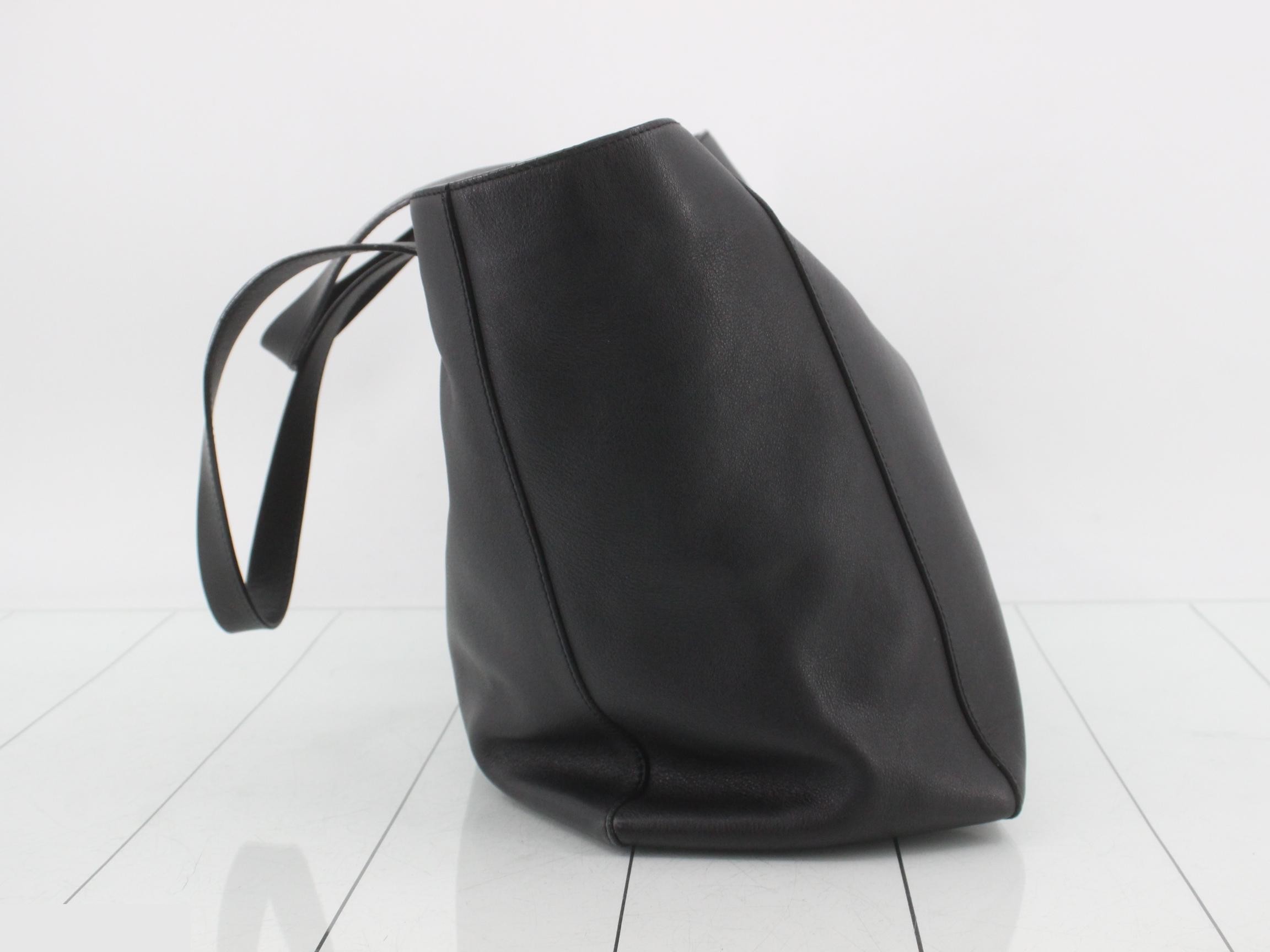 East West tote bag, black — view 4