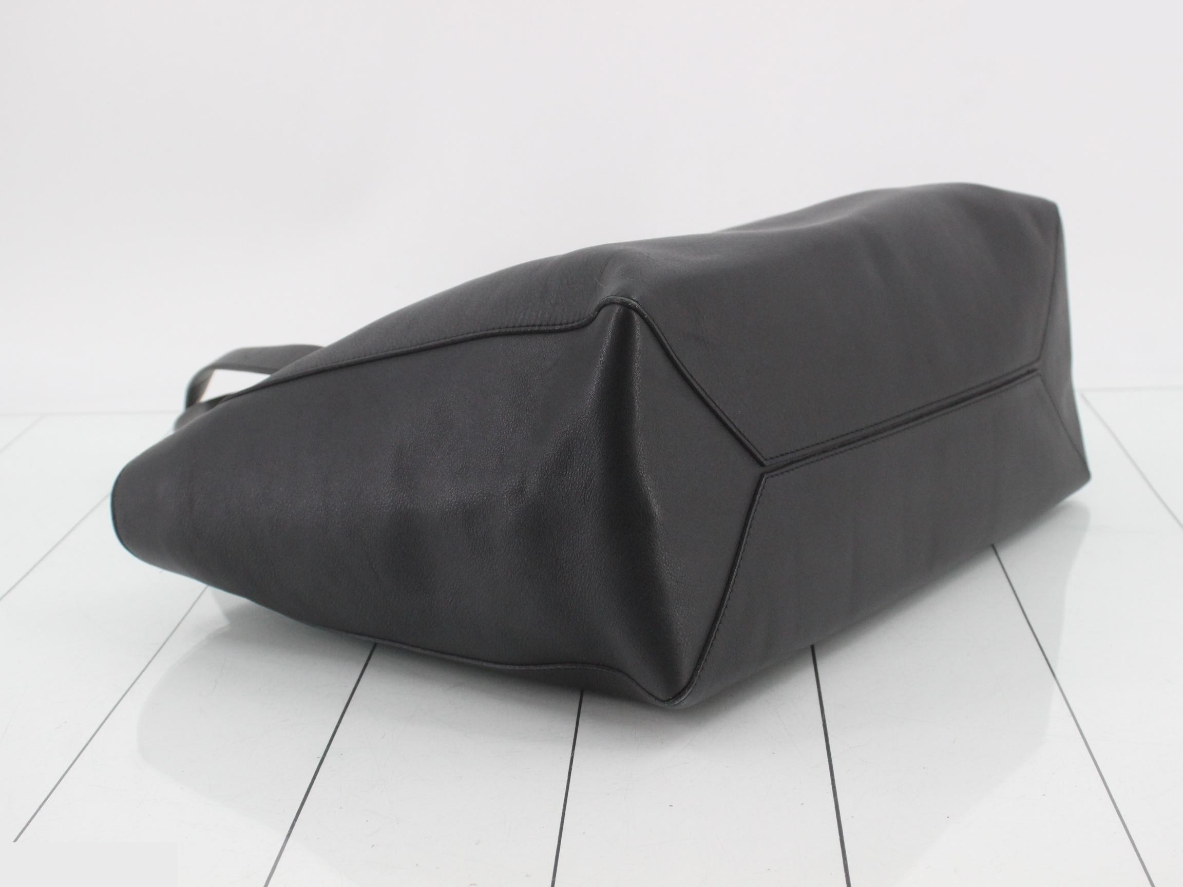 East West tote bag, black — view 5