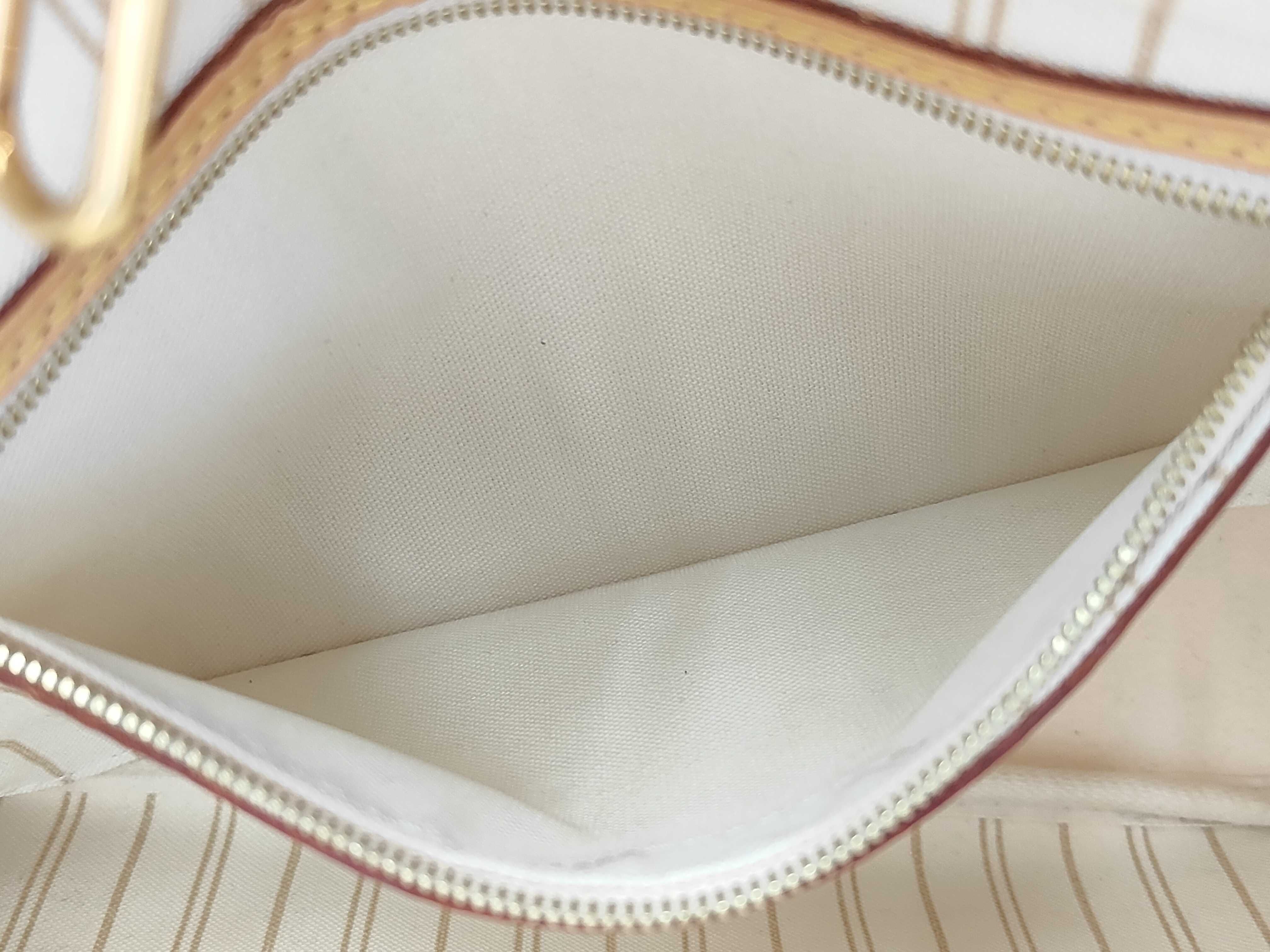 Damier Azur N41362 Neverfull PM Tote Bag with Pouch — view 12