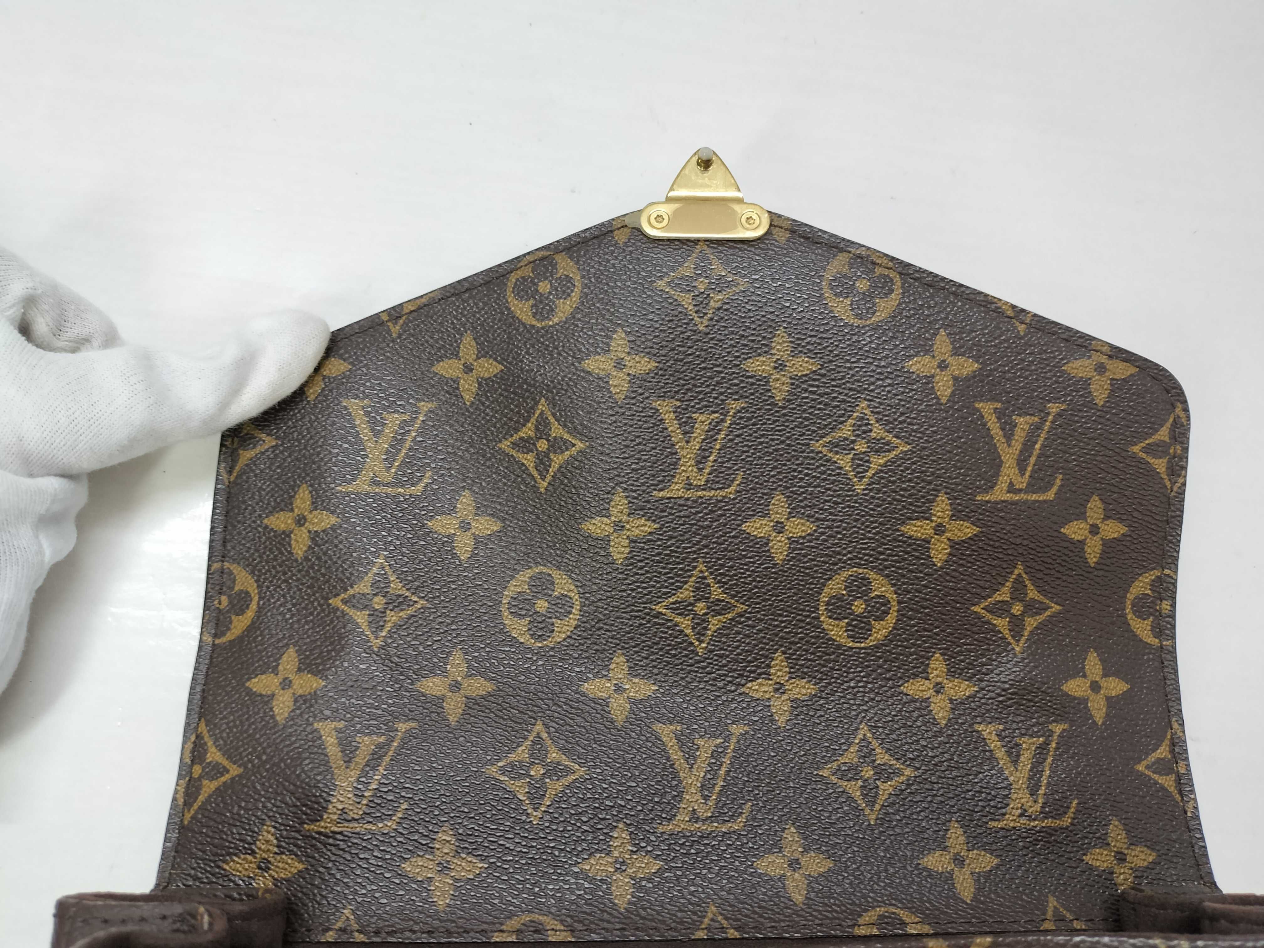 Monogram Louis Vuitton Monogram Message Shoulder Bag Handbag — view 11