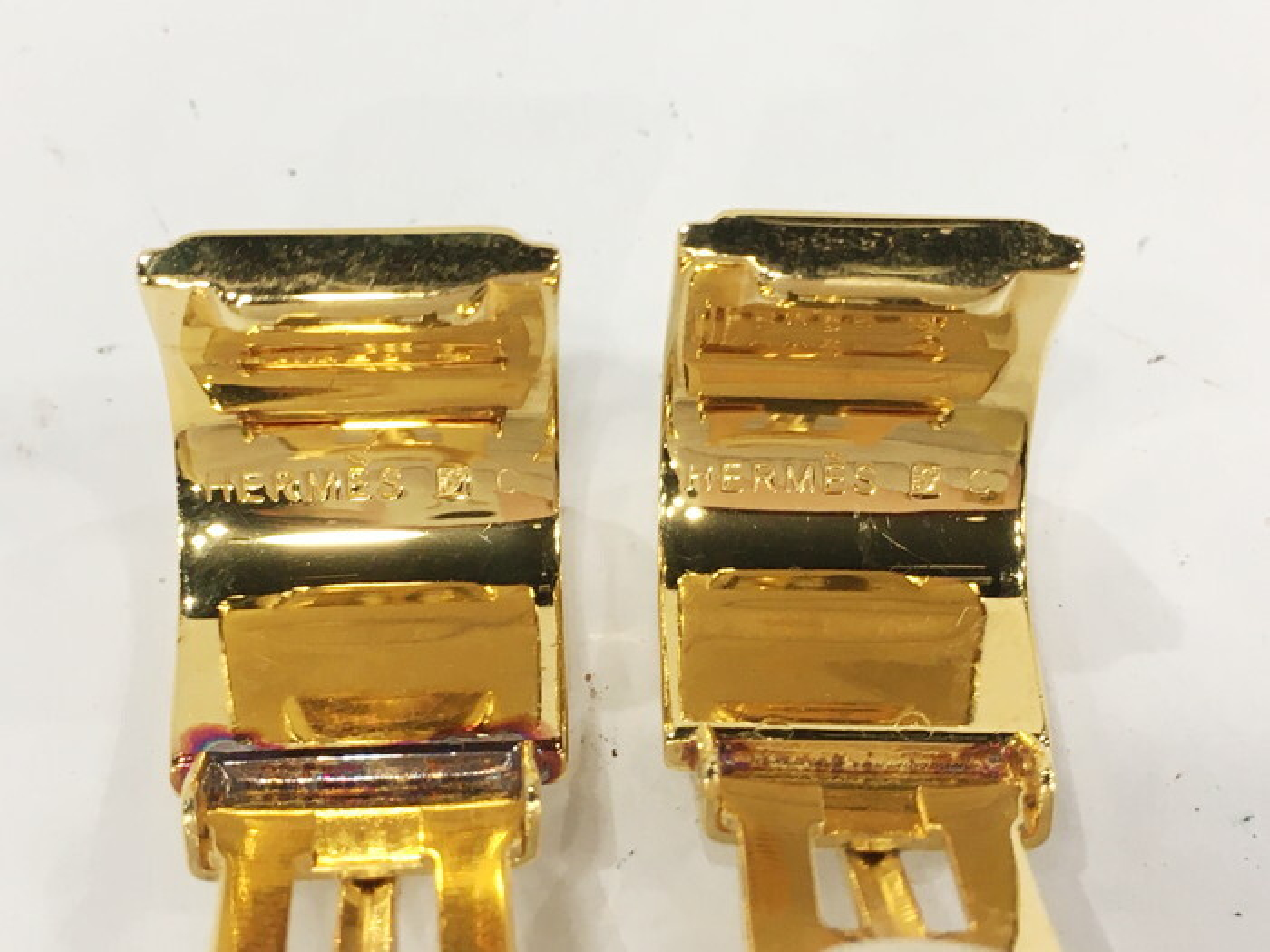 enamel earrings — view 3