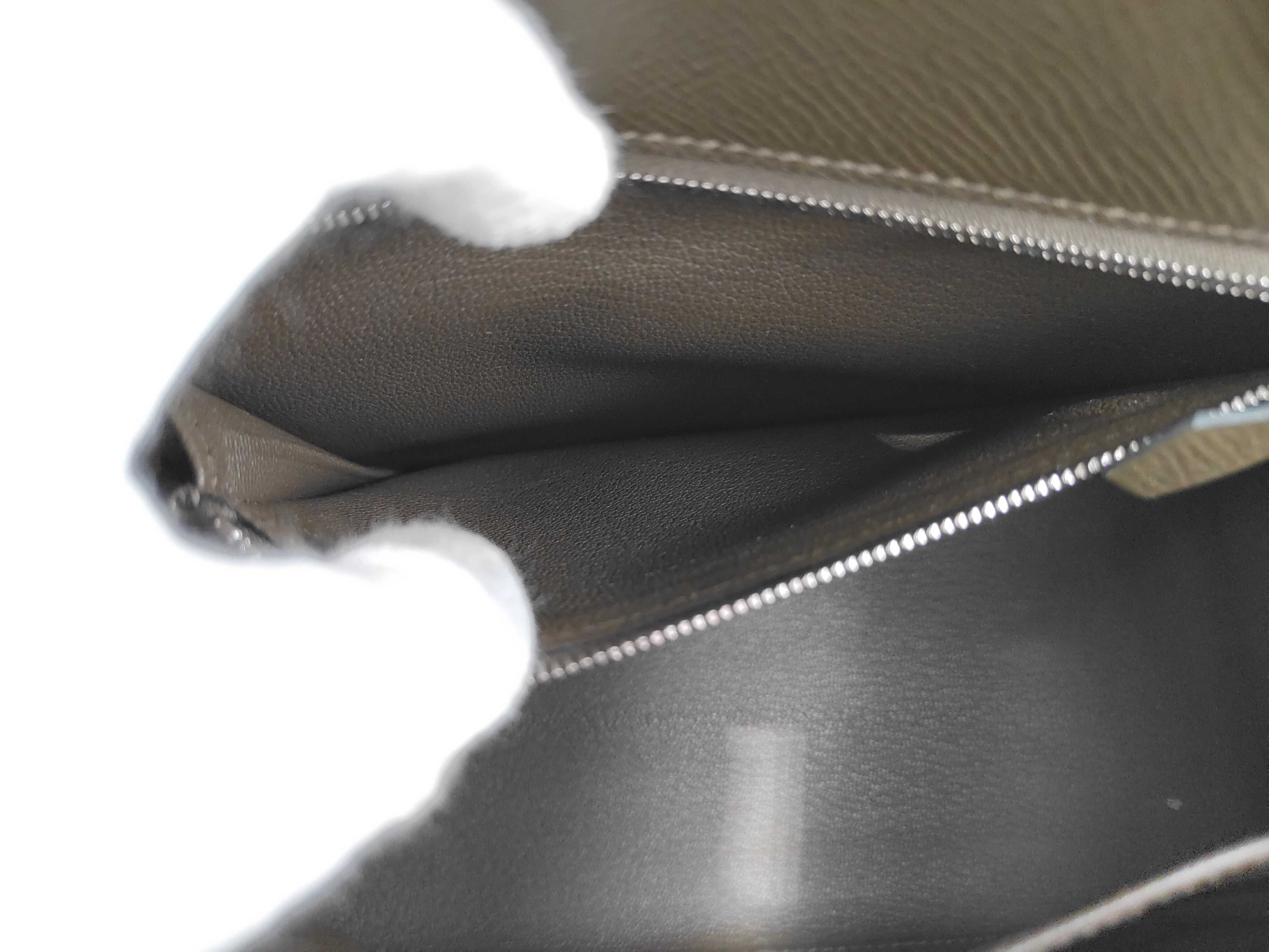 Kelly 25 Epsom Leather Vert Roden Silver Hardware G Stamp Handbag — view 13