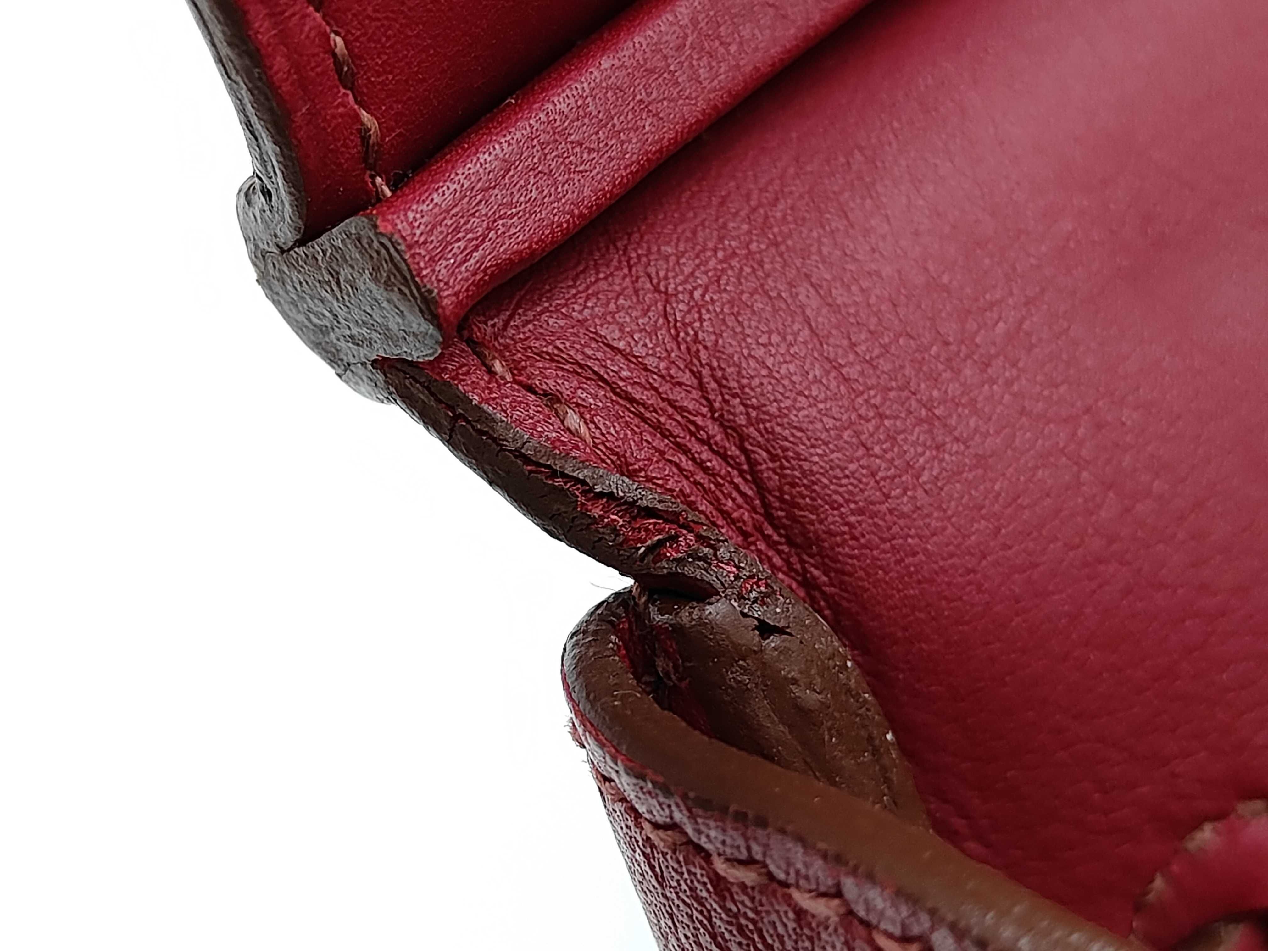 Birkin 30 Handbag, Red, Silver Hardware — view 14