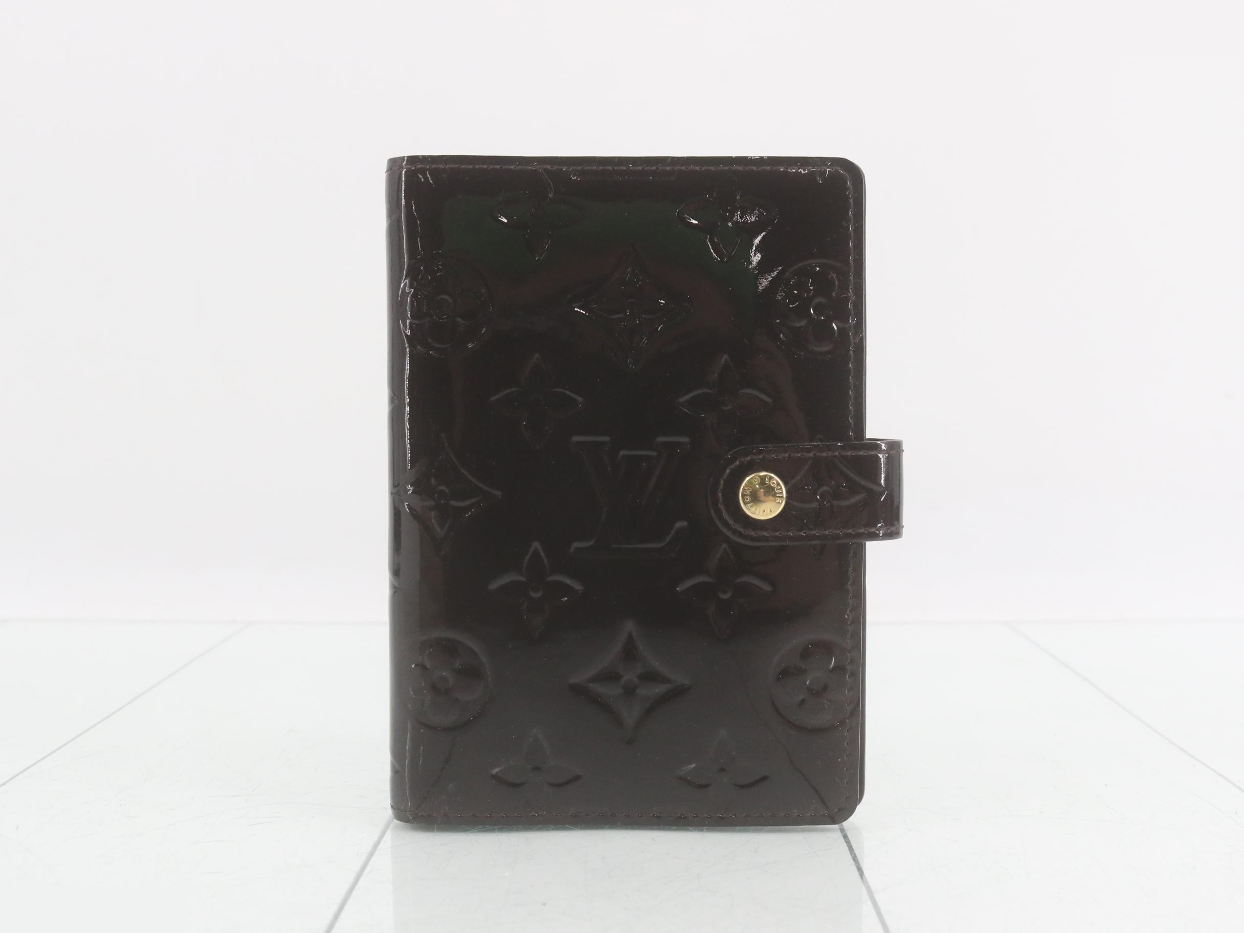 Vernis Agenda PM Amarante Notebook Cover
