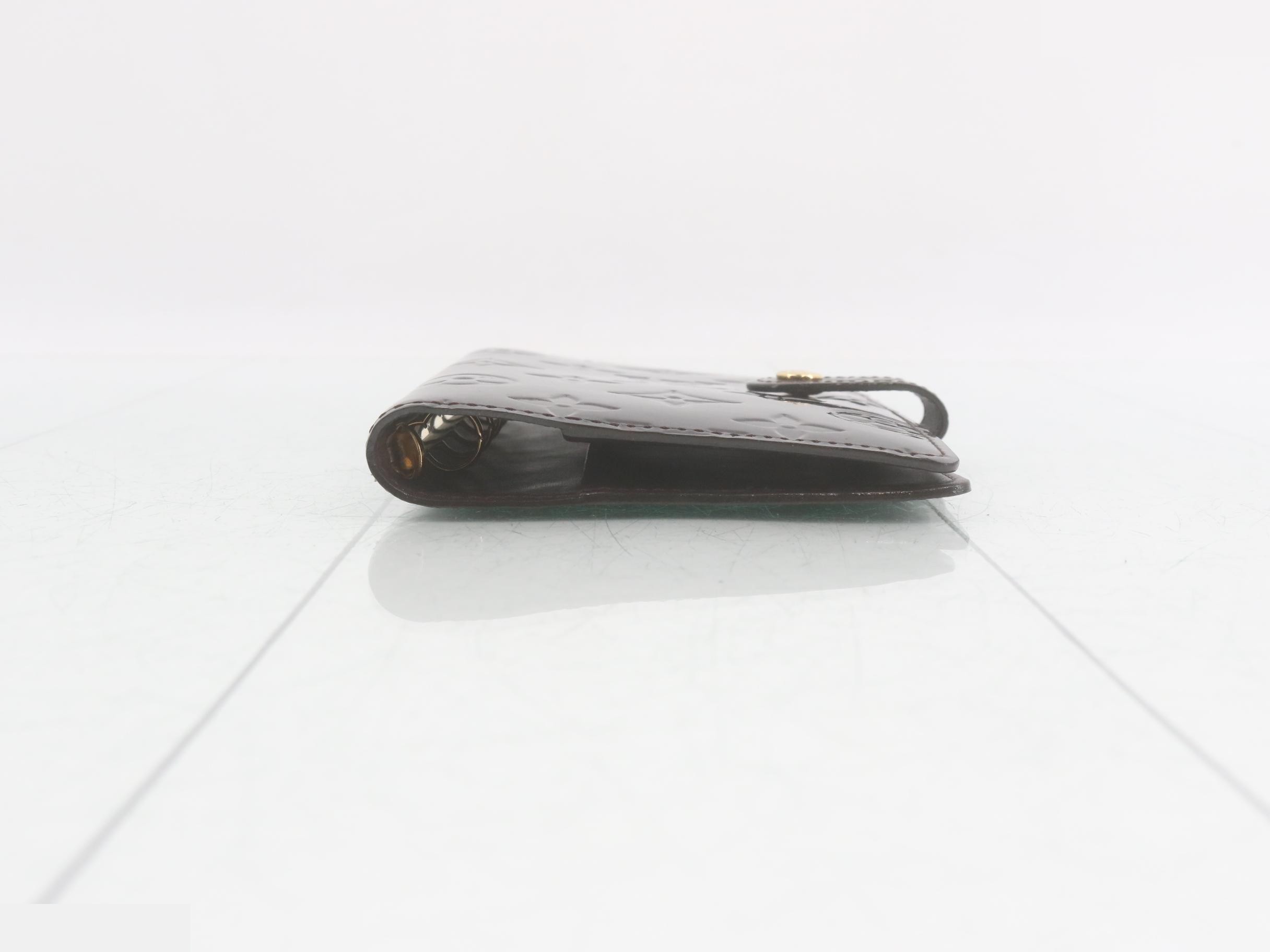 Vernis Agenda PM Amarante Notebook Cover — view 3