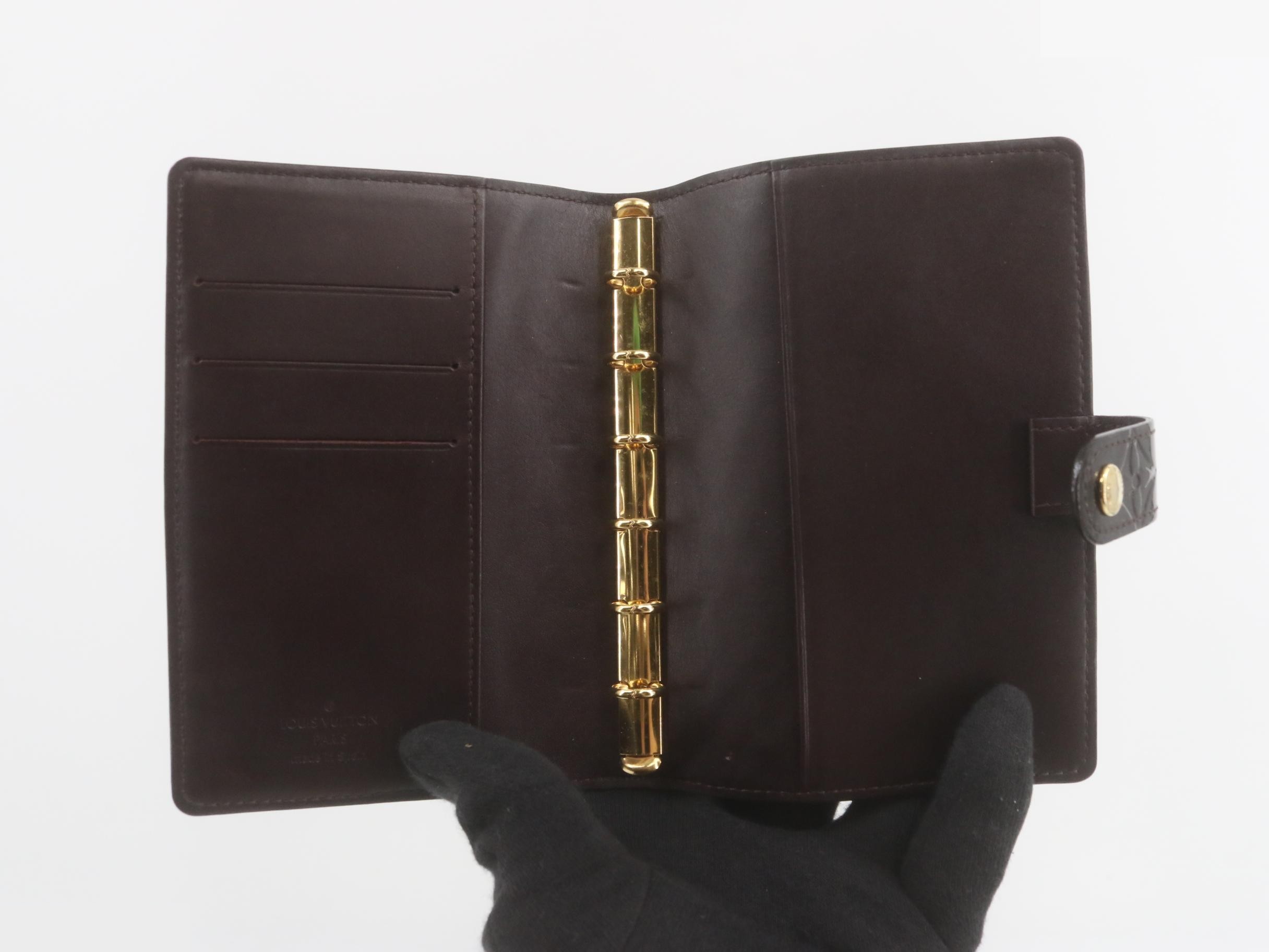 Vernis Agenda PM Amarante Notebook Cover — view 4