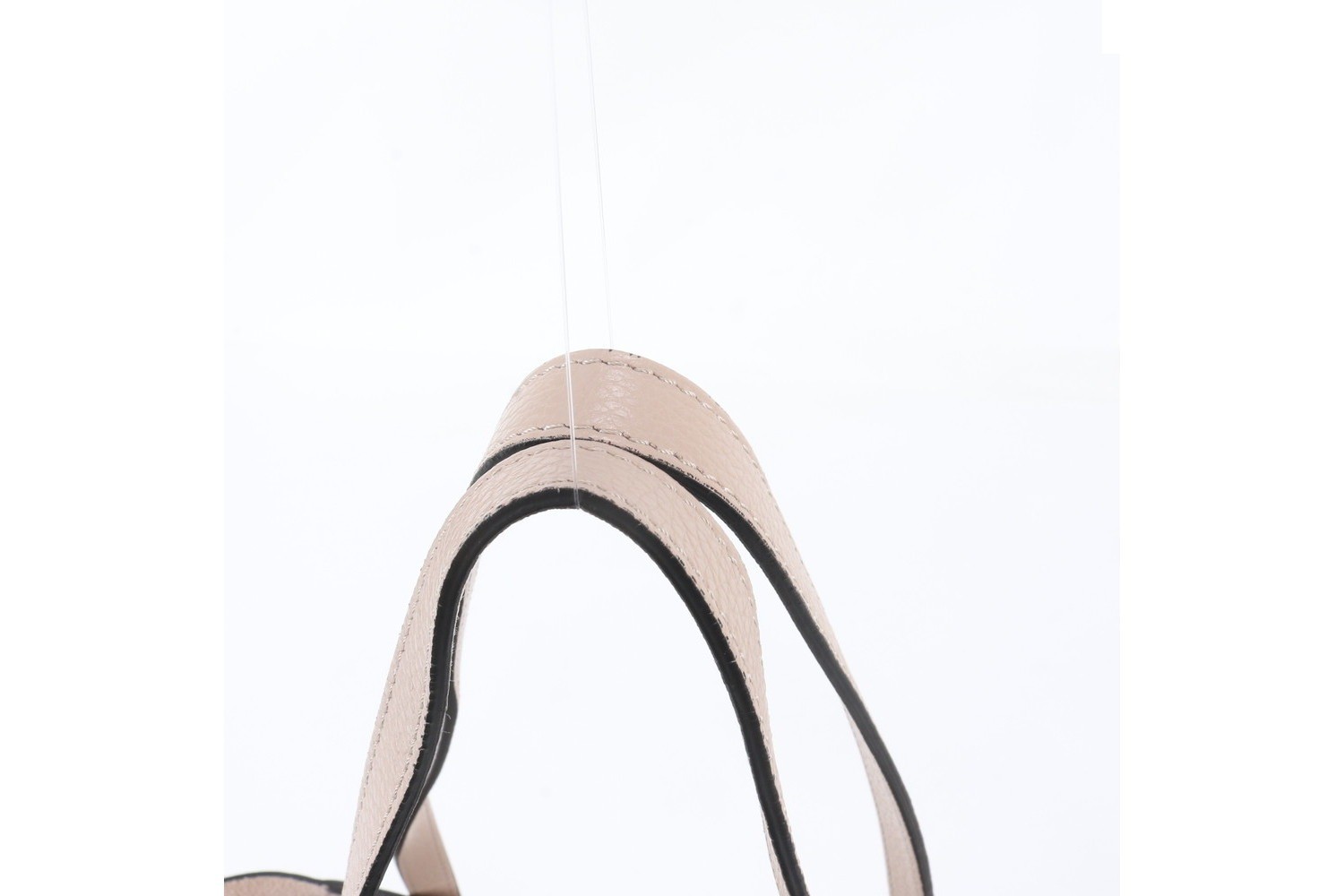 Soho Tassel Leather Tote Bag — view 2