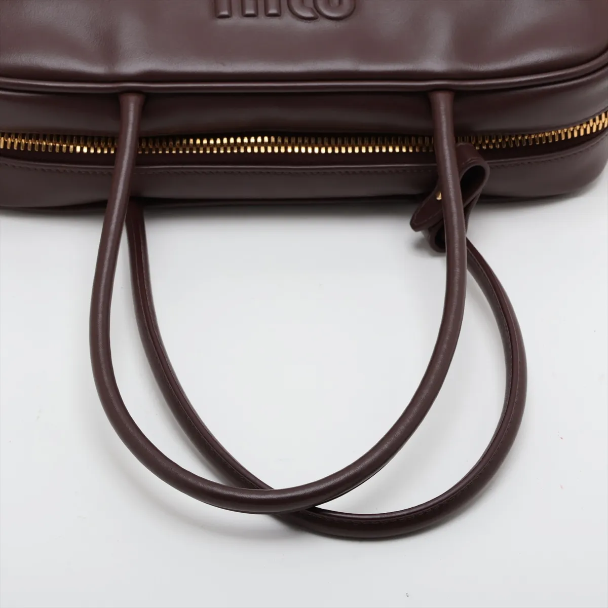5BB172 Leather Shoulder Bag, Black — view 5