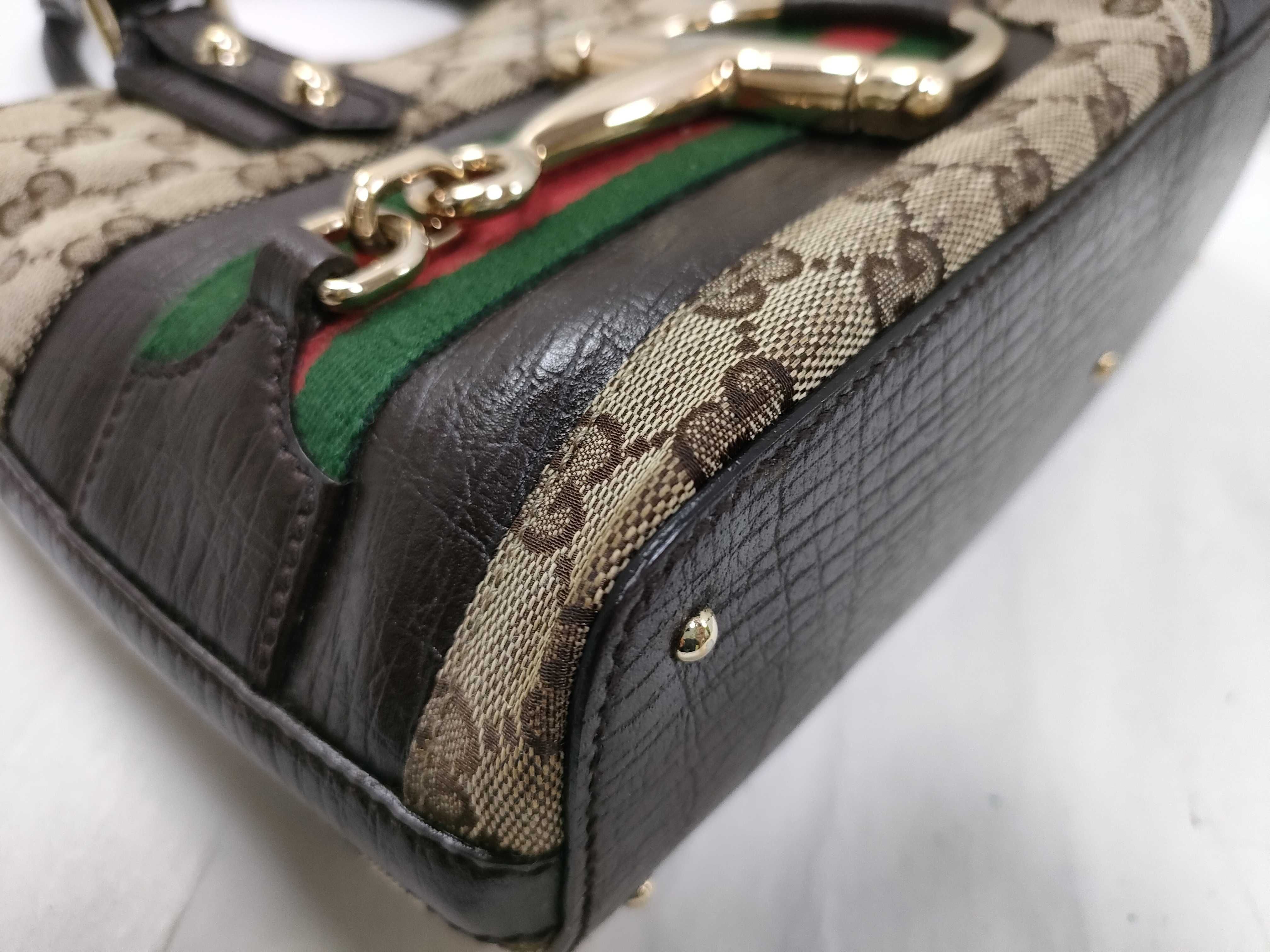 Canvas Horsebit Handbag — view 6