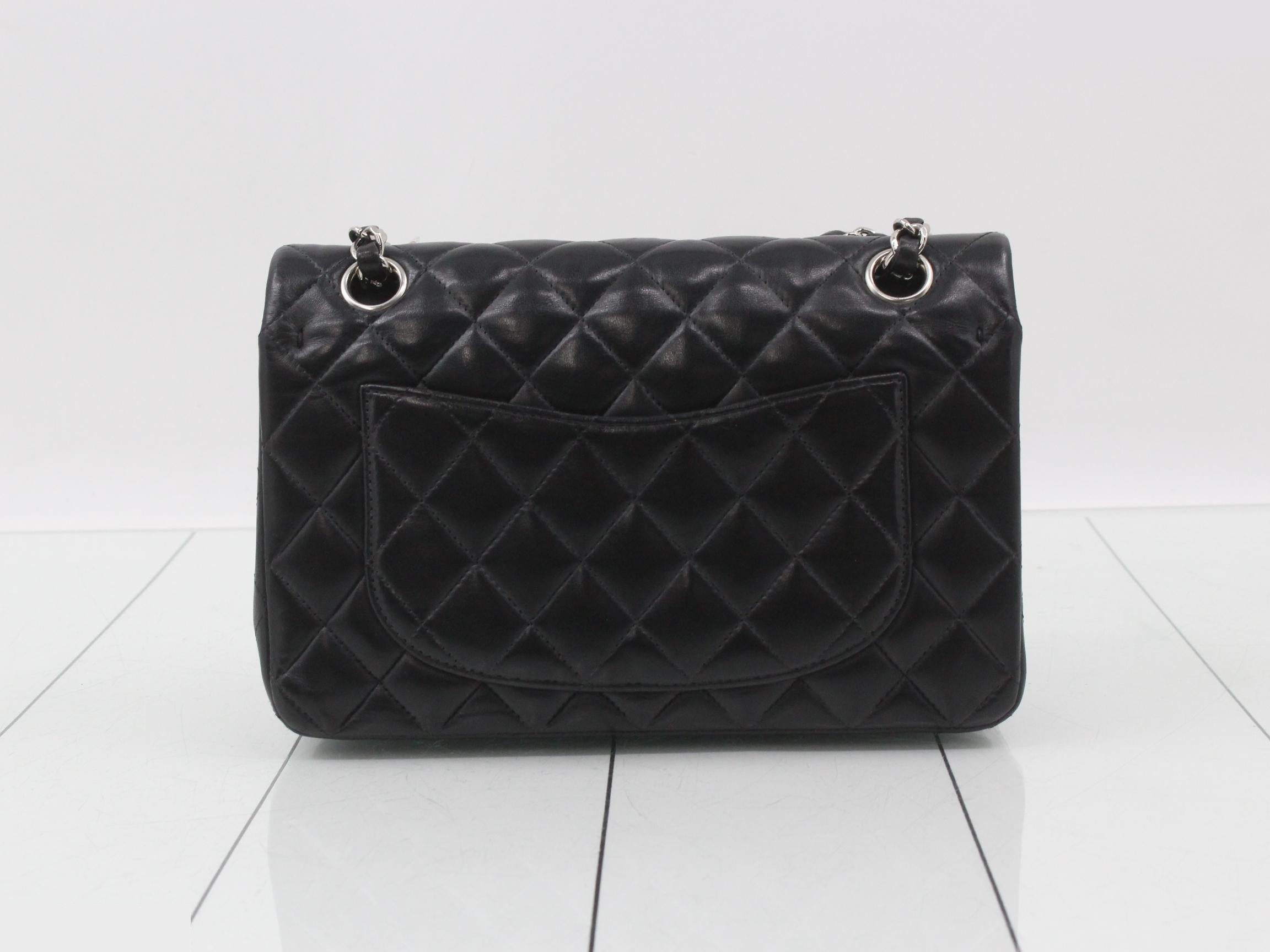 Matelassé Lambskin Turnlock Double Flap Double Chain Shoulder Bag — view 2