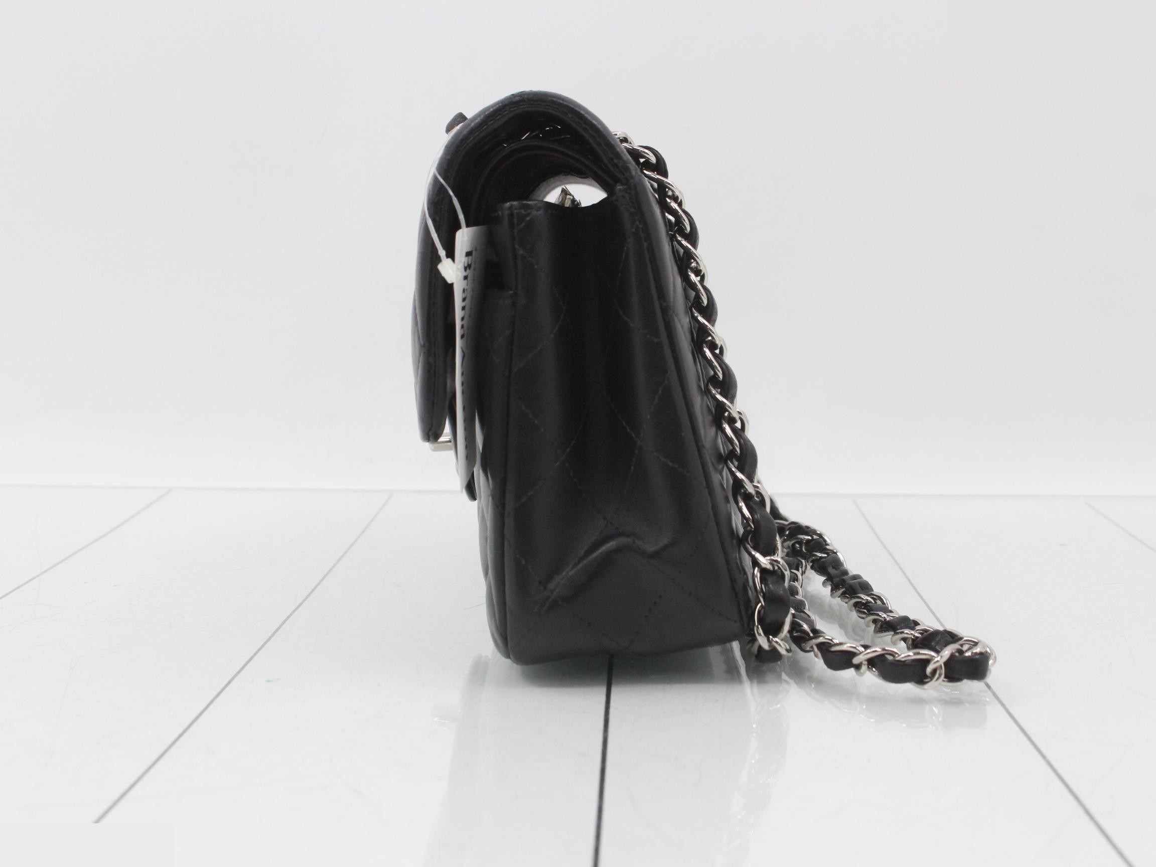 Matelassé Lambskin Turnlock Double Flap Double Chain Shoulder Bag — view 3