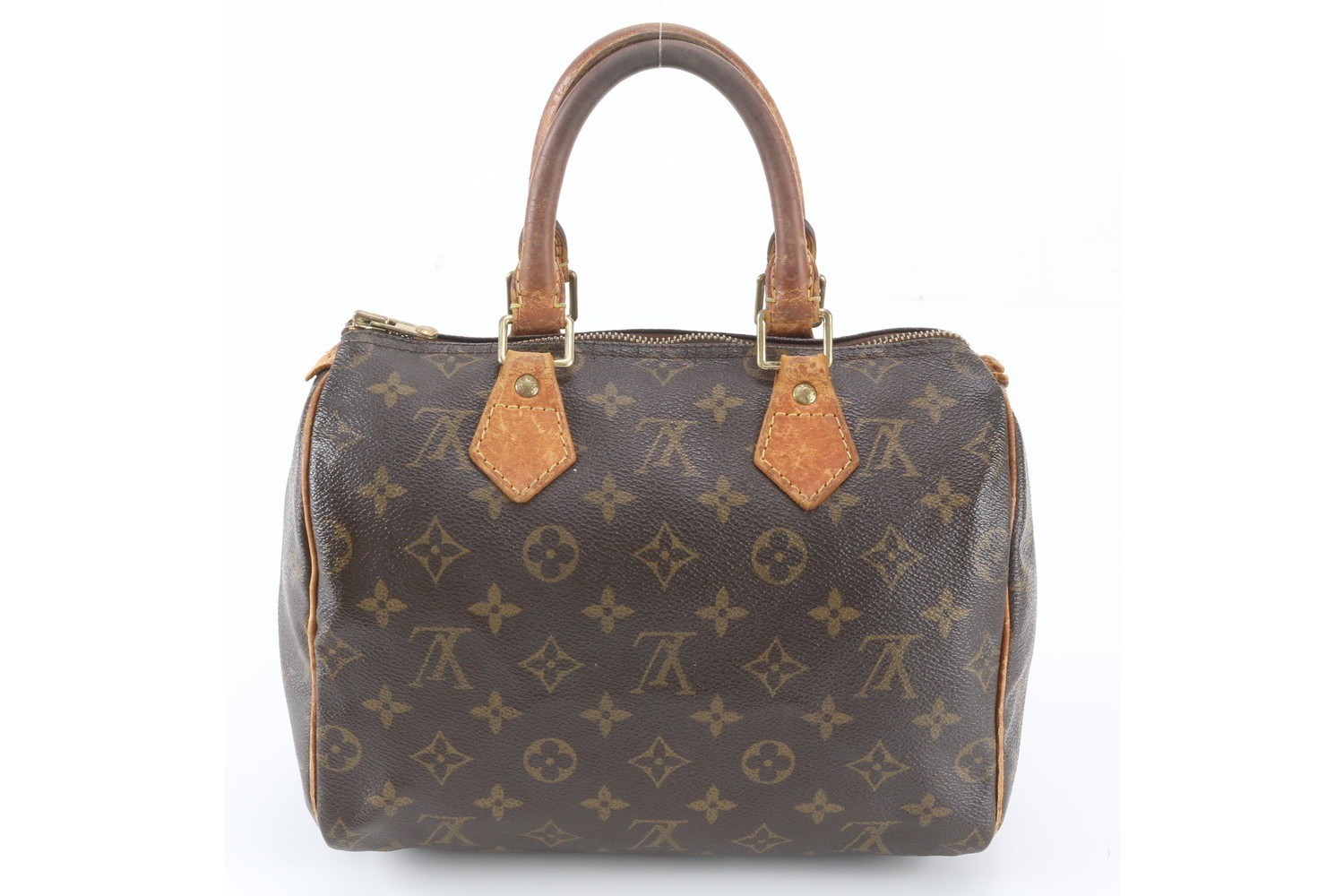 Monogram Speedy 25 M41528 Leather Handbag — view 3