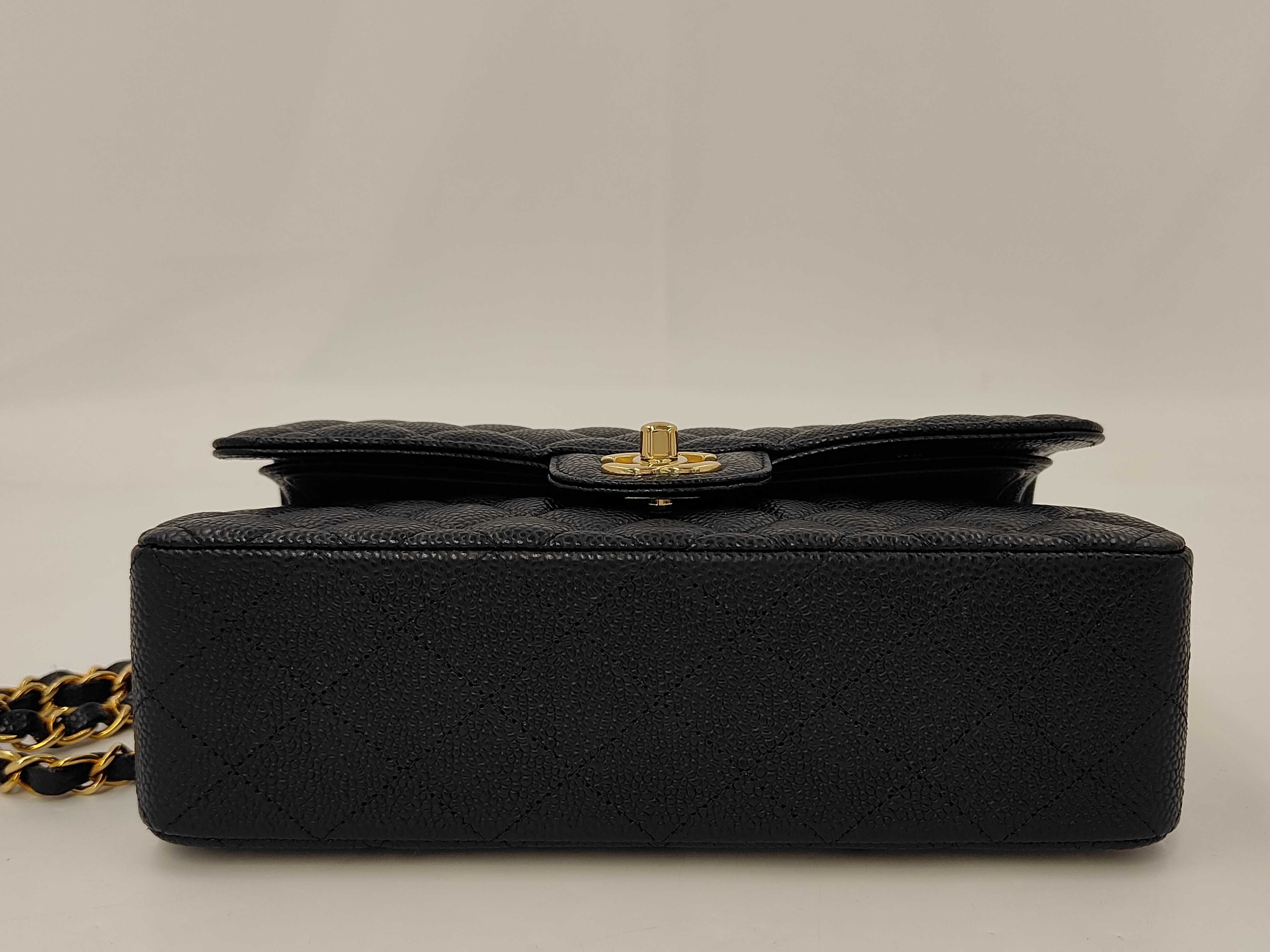 Matelassé Chain Shoulder Bag, Caviar Leather Shoulder Bag — view 4
