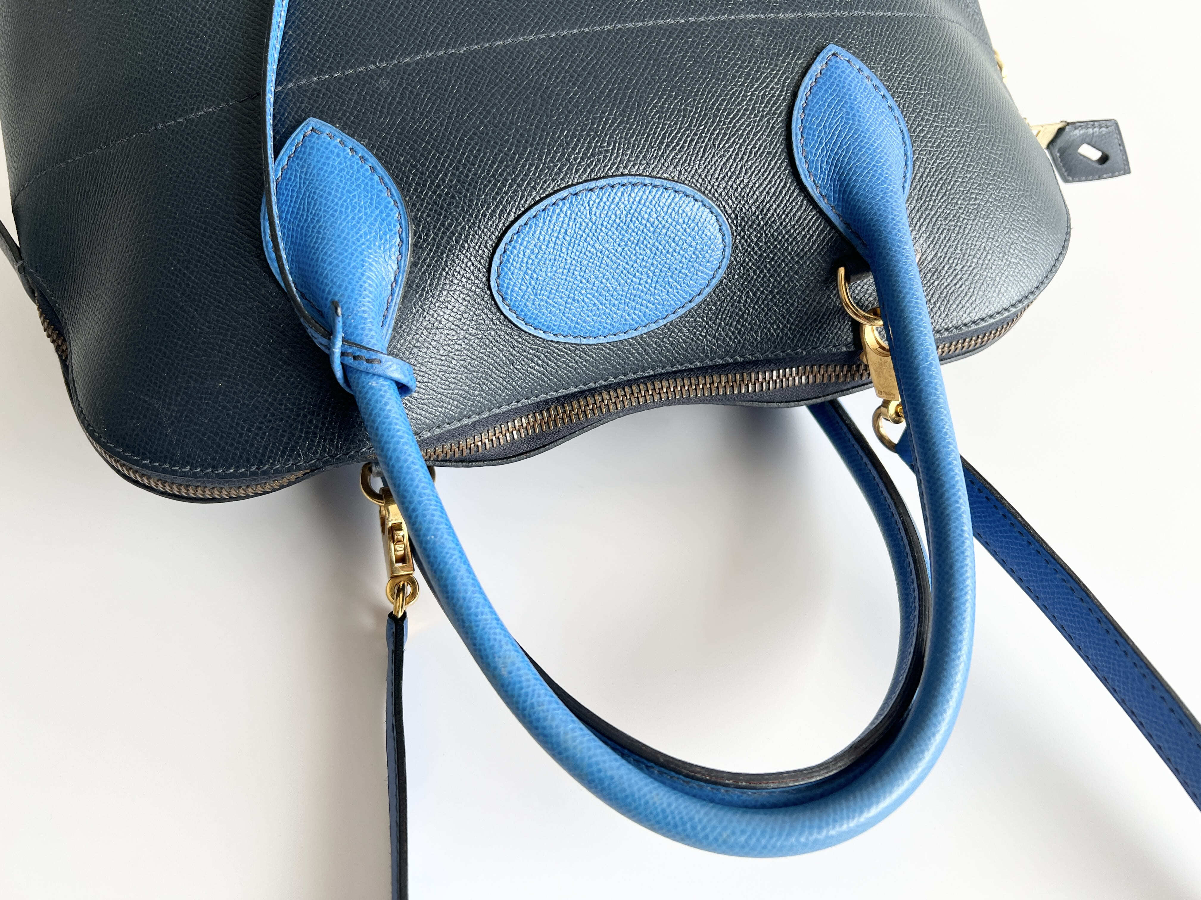 Bolide 35 (with X stamp) Leather 2-way Shoulder Bag/Handbag — view 4