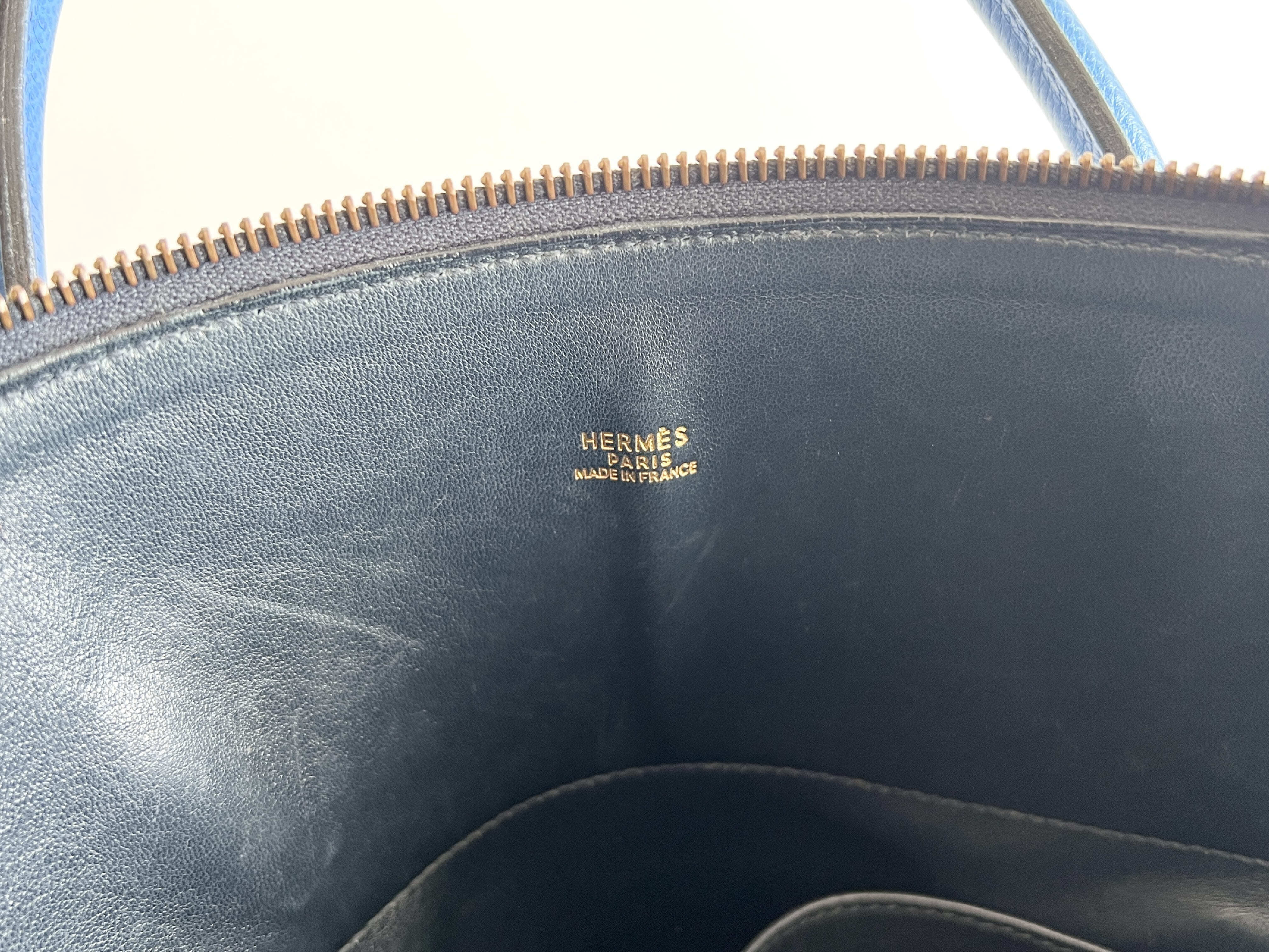 Bolide 35 (with X stamp) Leather 2-way Shoulder Bag/Handbag — view 8