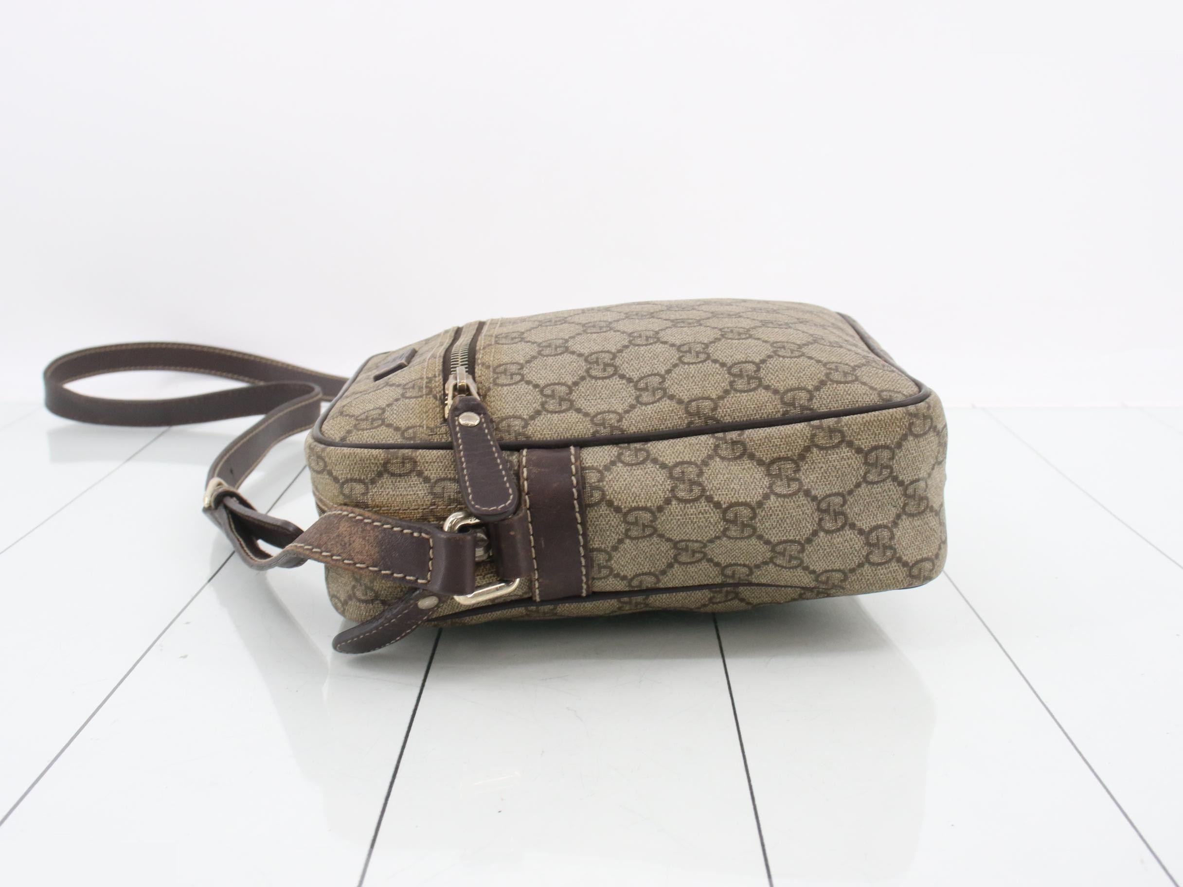GG Supreme Messenger Bag, Turk Brown — view 4
