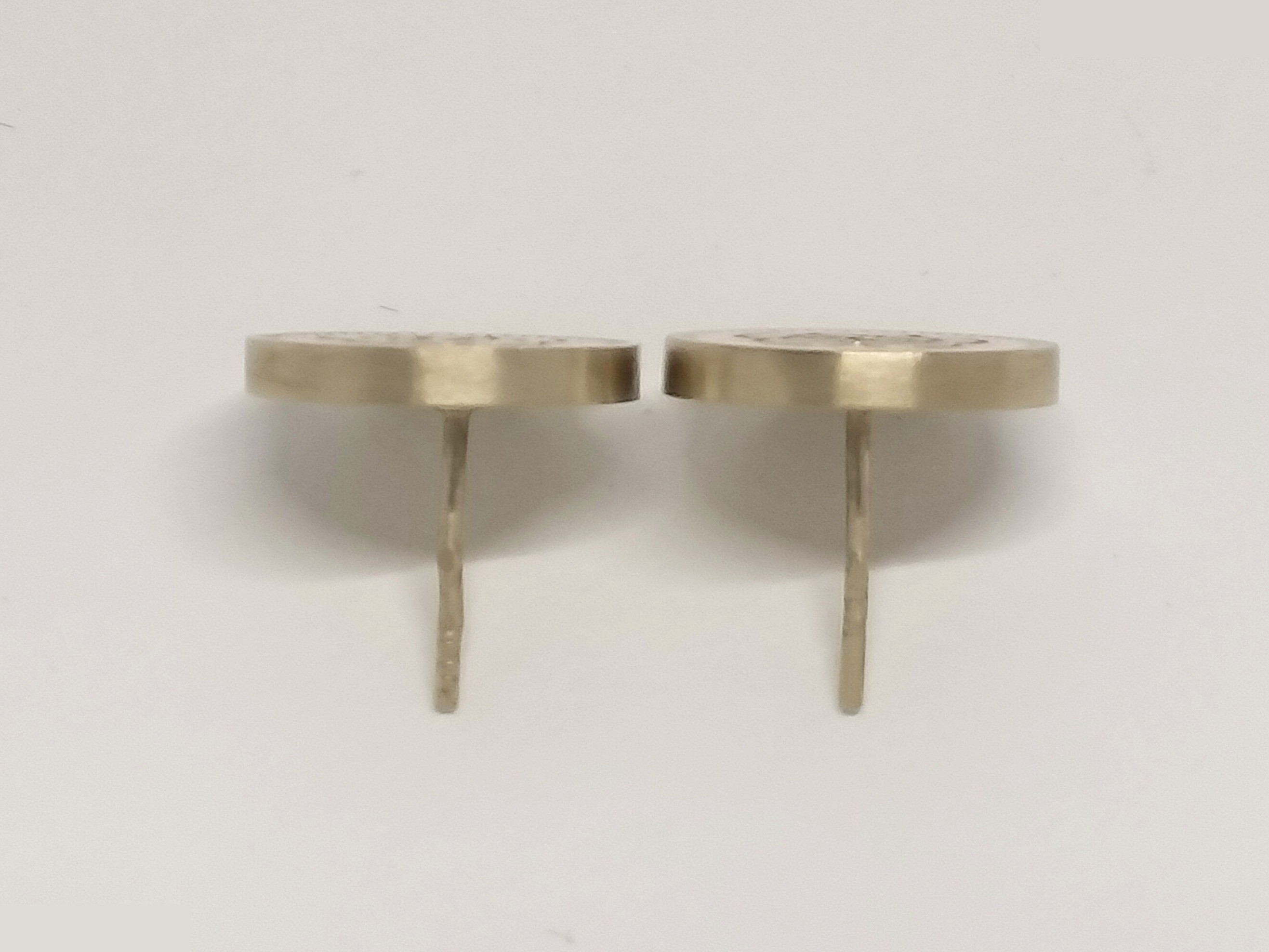 Coco Camellia Pink Gold Earrings — view 5