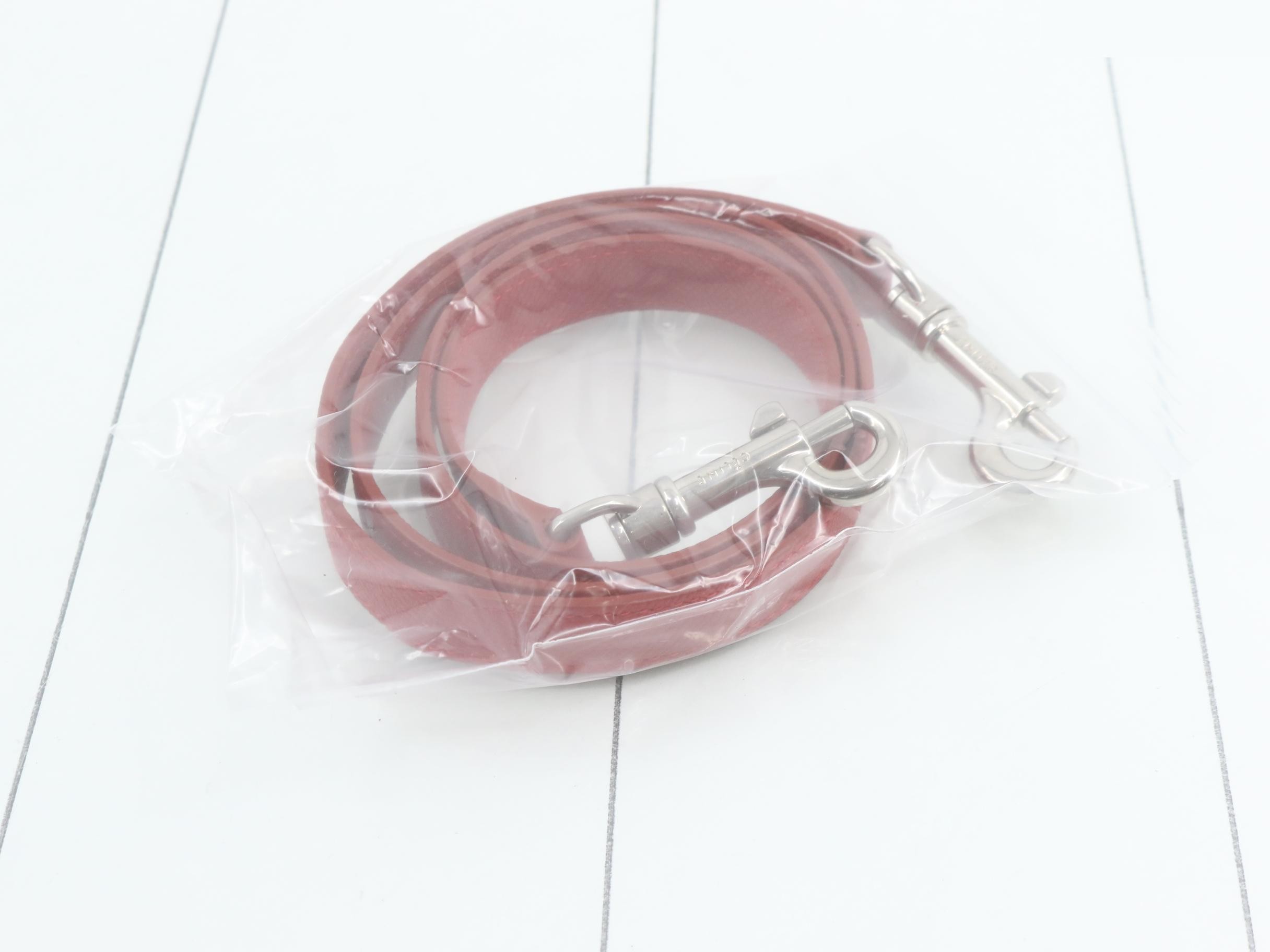 Belt bag, leather, 2-way handbag, red — view 7