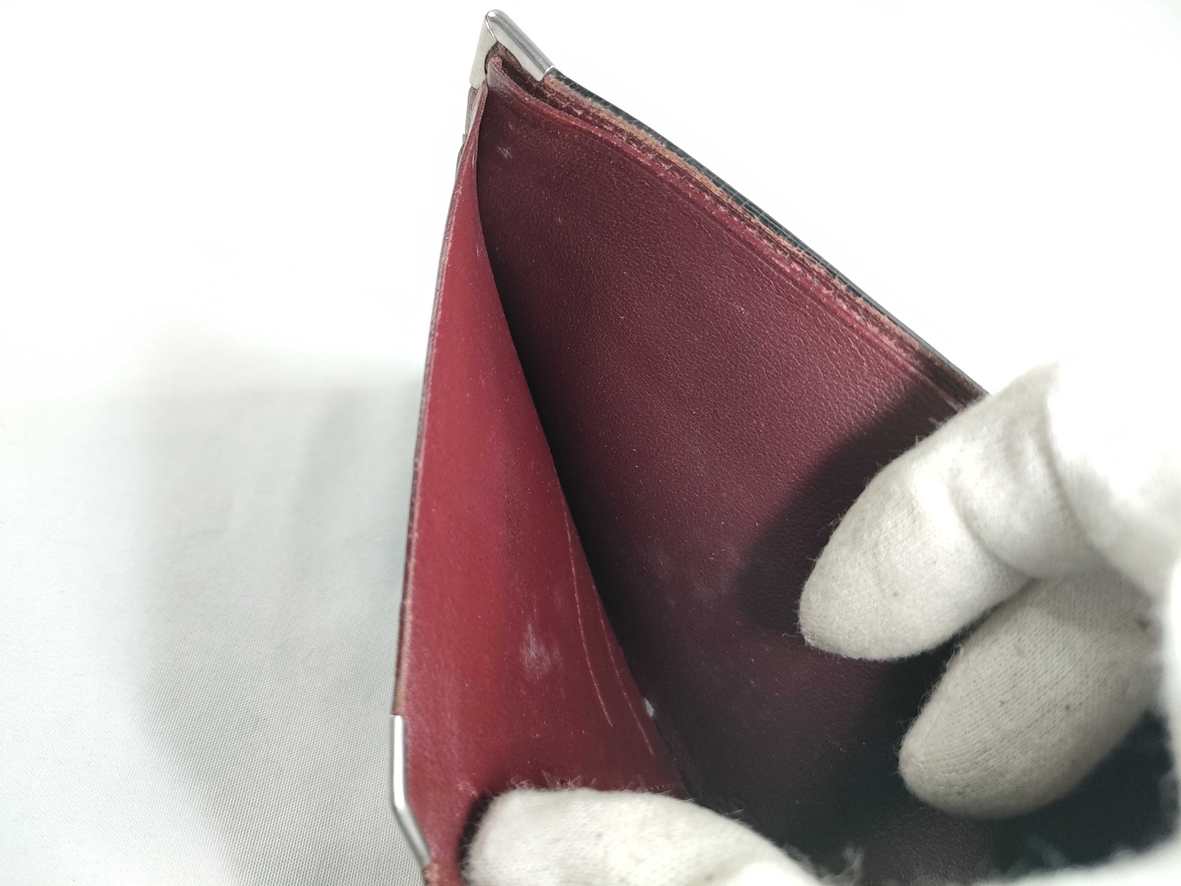 Must de Cartier Leather Bi-fold Wallet, Black — view 11