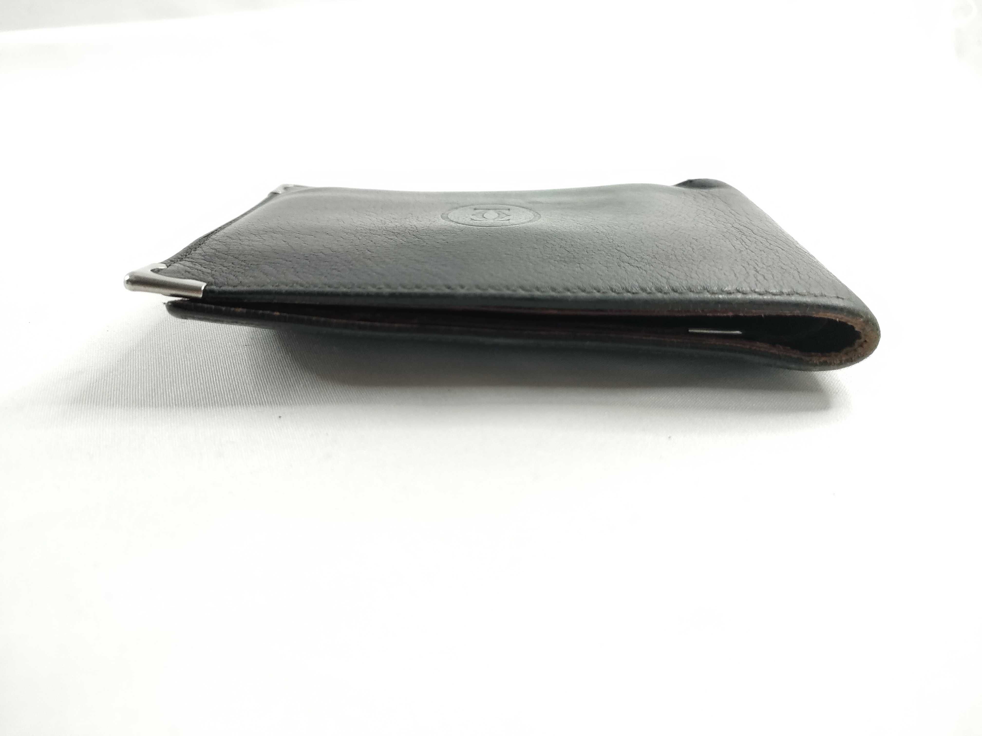 Must de Cartier Leather Bi-fold Wallet, Black — view 5
