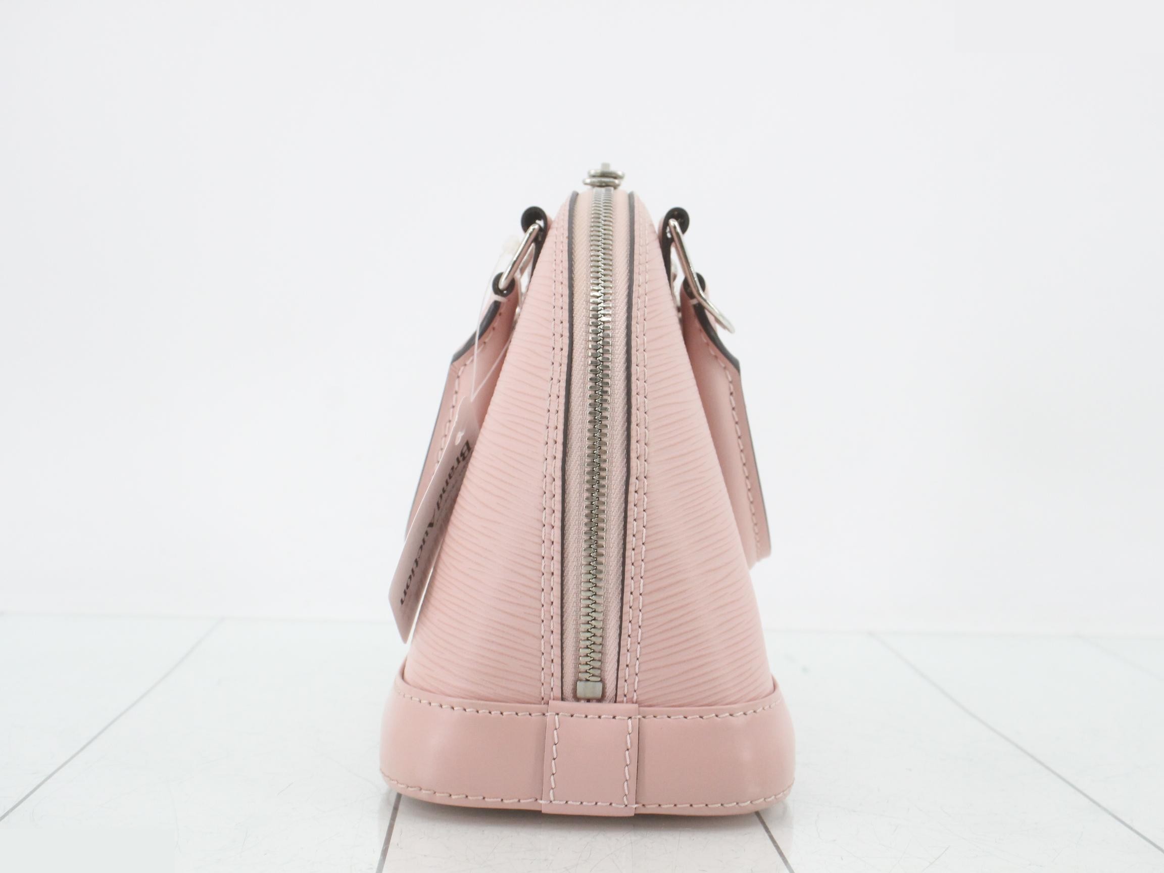 Epi Alma BB Rose Ballerine 2-Way Handbag — view 4