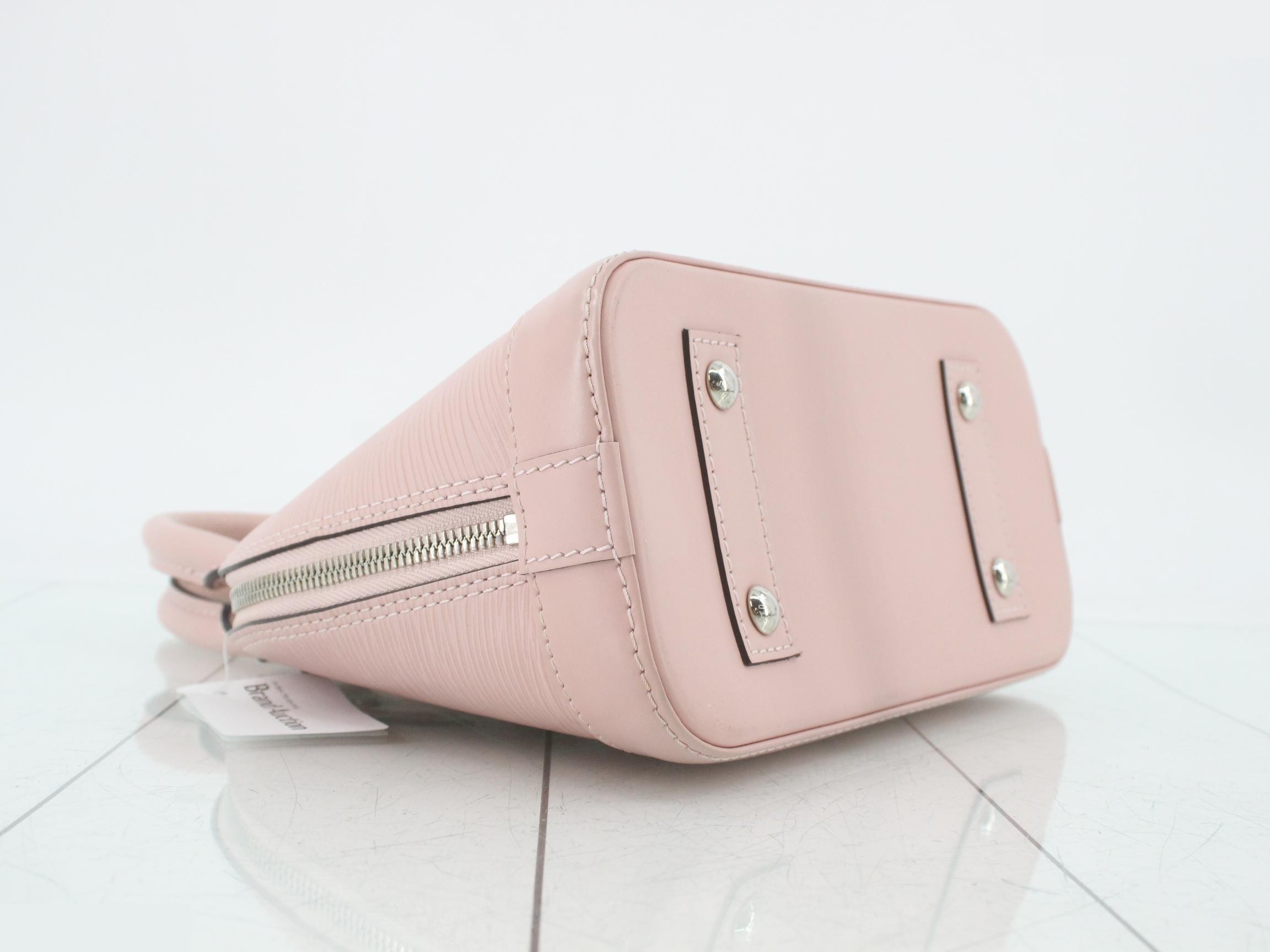 Epi Alma BB Rose Ballerine 2-Way Handbag — view 5